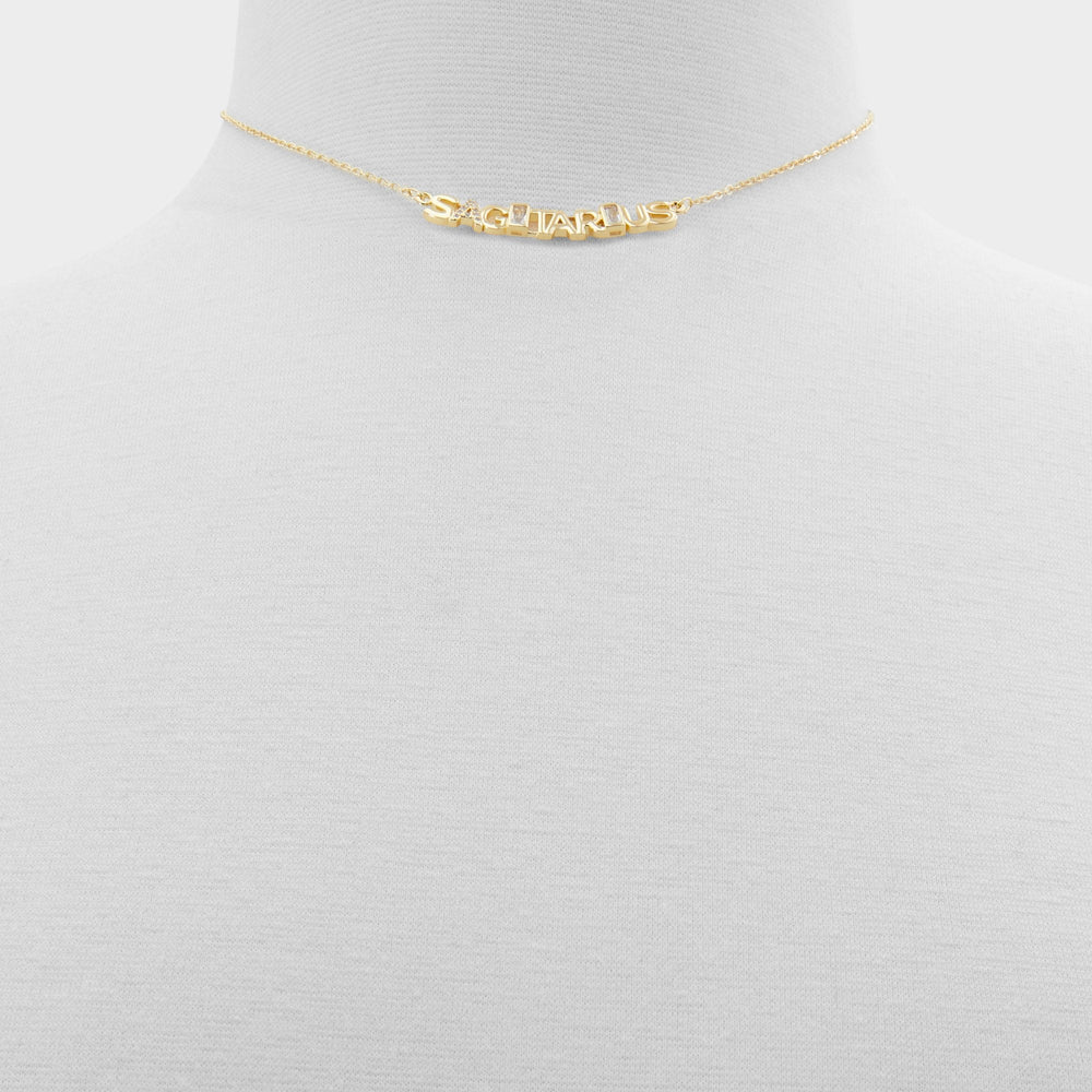 Aldo Starsigns Gold Women's Cubic Zirconia - Necklace Gold