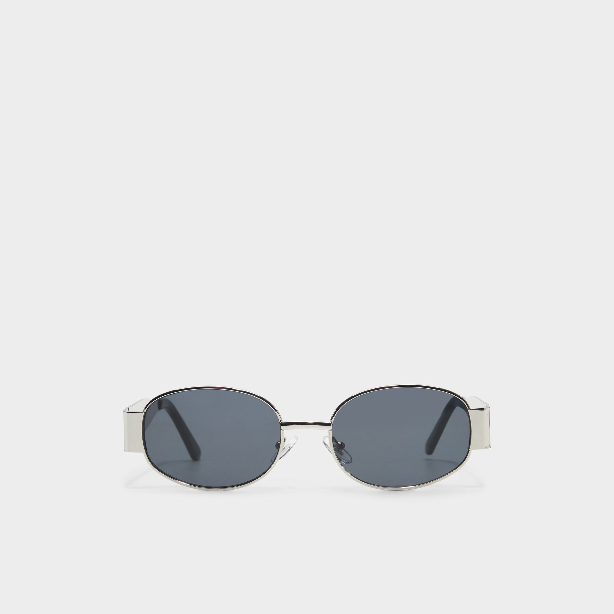 Aldo Unirerin Silver Women's Round - Round sunglasses Silver