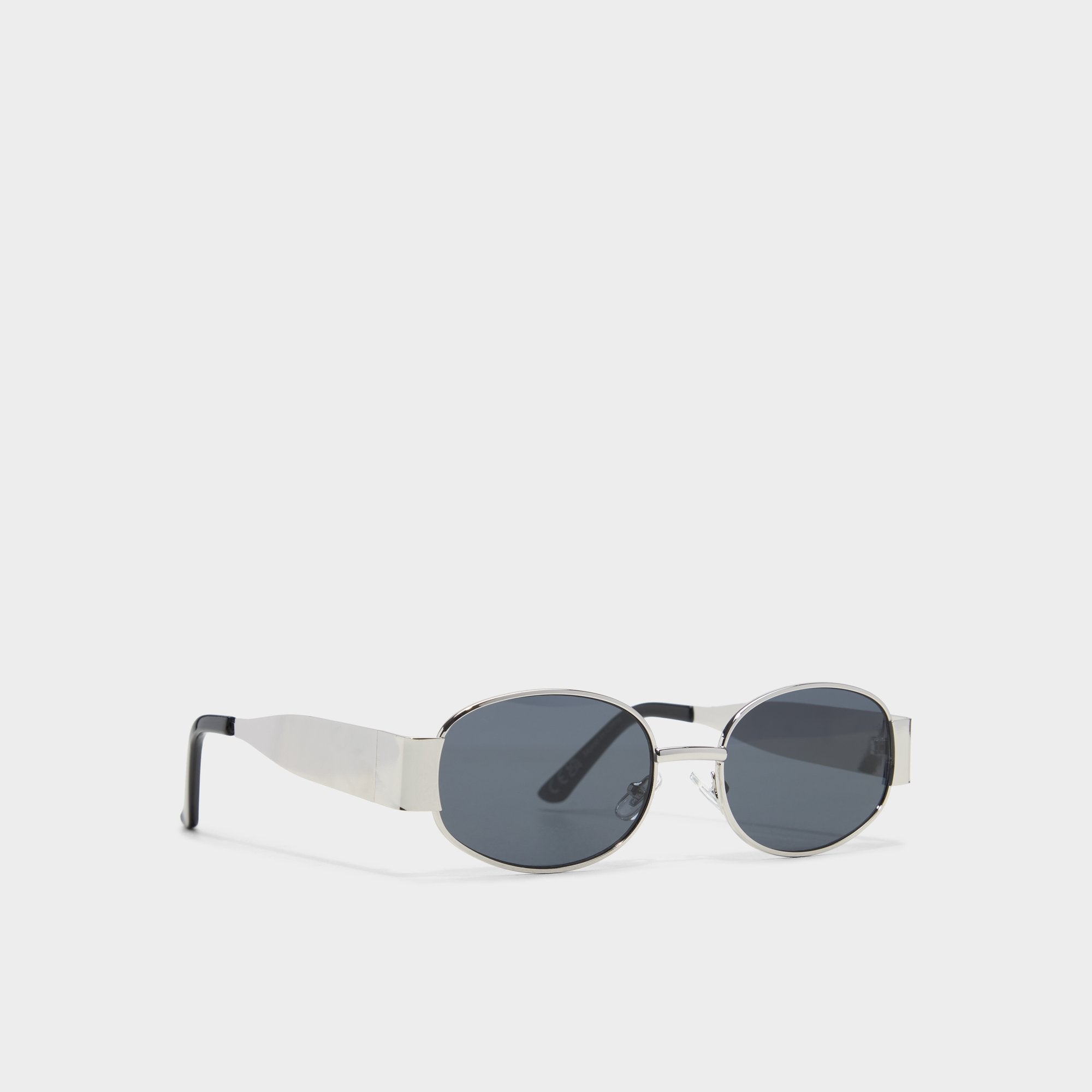 Aldo Unirerin Silver Women's Round - Round sunglasses Silver
