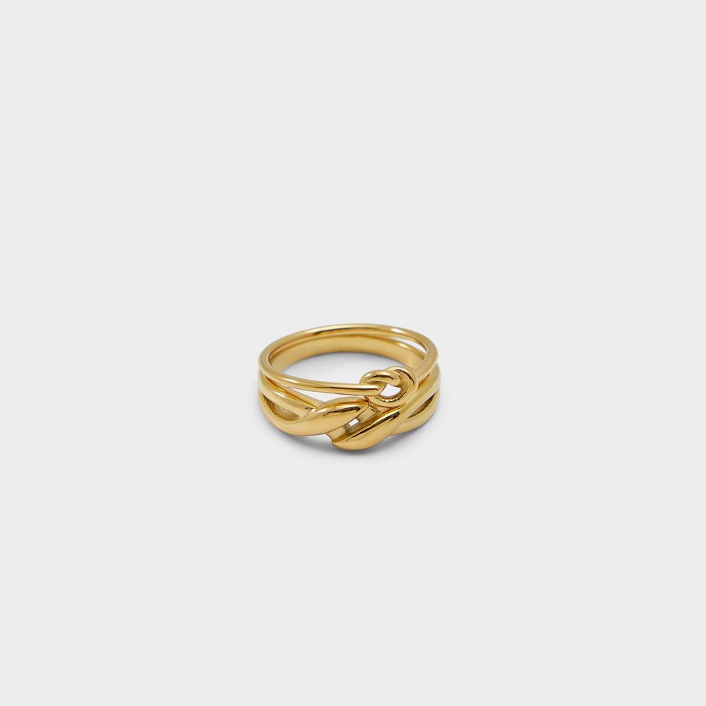 Aldo Twisties Gold Women's Aldo Sport Club - Ring Gold