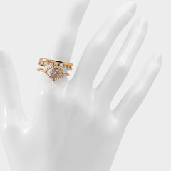 Aldo Darsee Light Blue Women's Cubic Zirconia - Stackable rings Light Blue