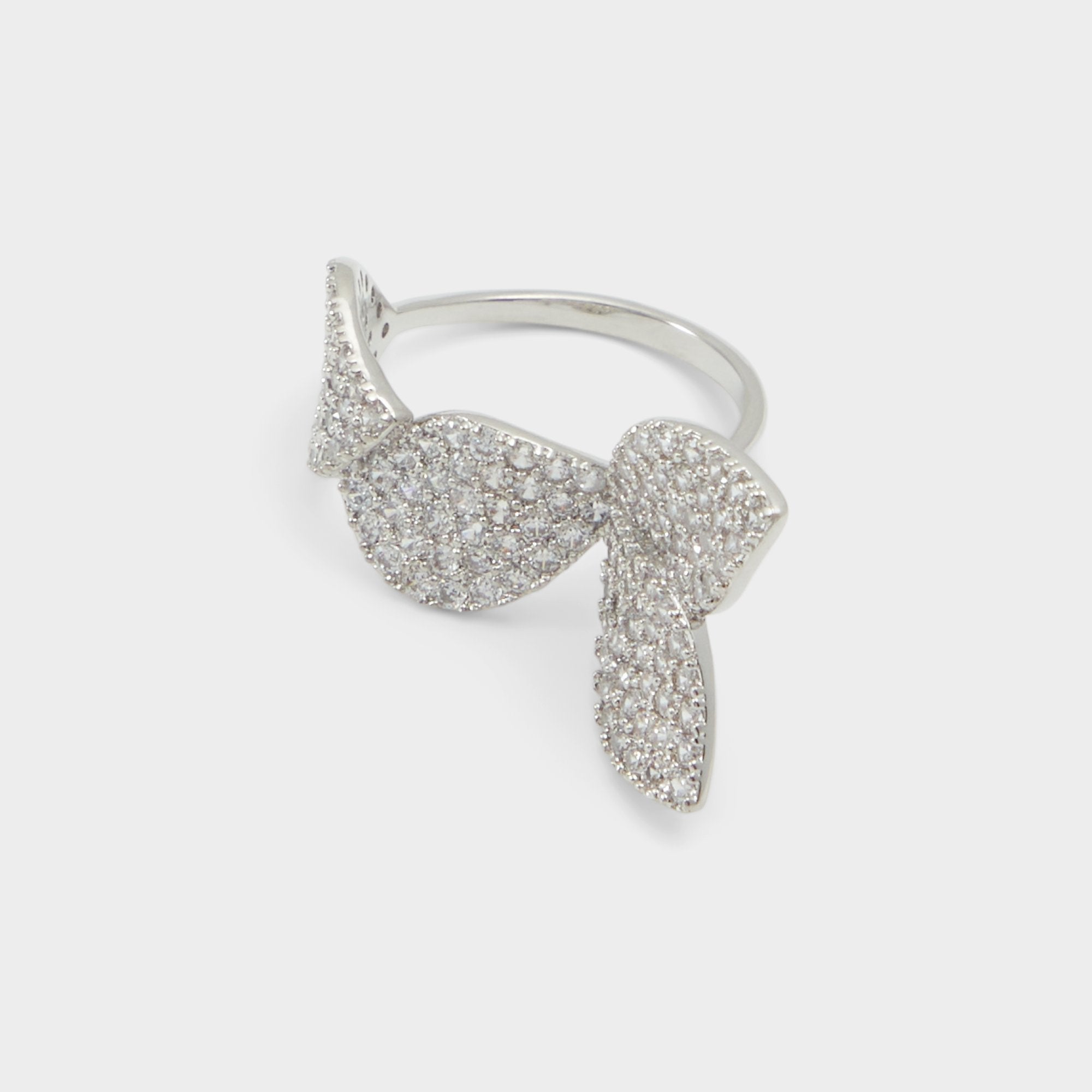 Aldo Celenring Silver/Clear Multi Women's Rings - Ring Silver/Clear Multi