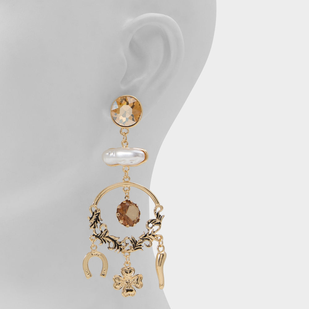 Aldo Chances in Champagne - Chandelier earrings Champagne
