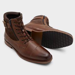 Aldo Constantine Dark Brown Men's Lace-up boots - Lace-up boot Dark brown
