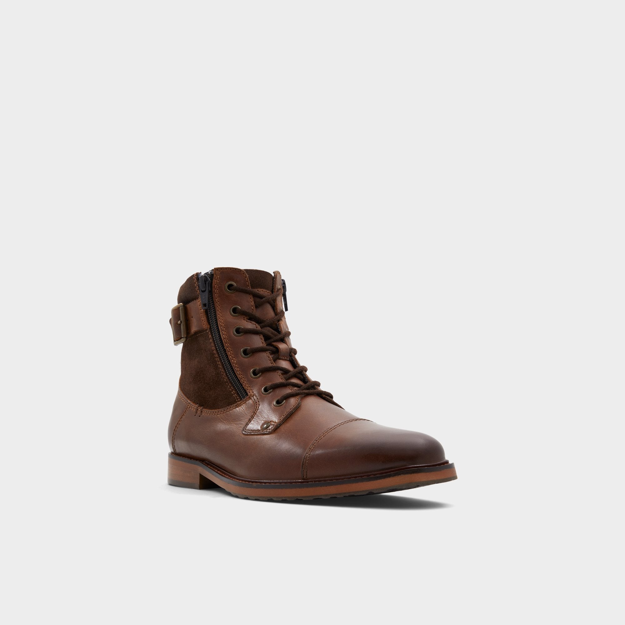 Aldo Constantine Dark Brown Men's Lace-up boots - Lace-up boot Dark brown