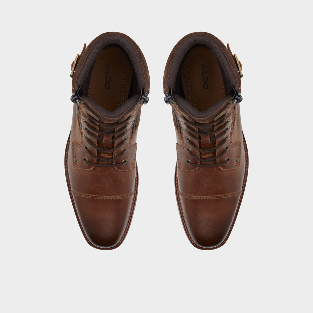 Aldo Constantine Dark Brown Men's Lace-up boots - Lace-up boot Dark brown