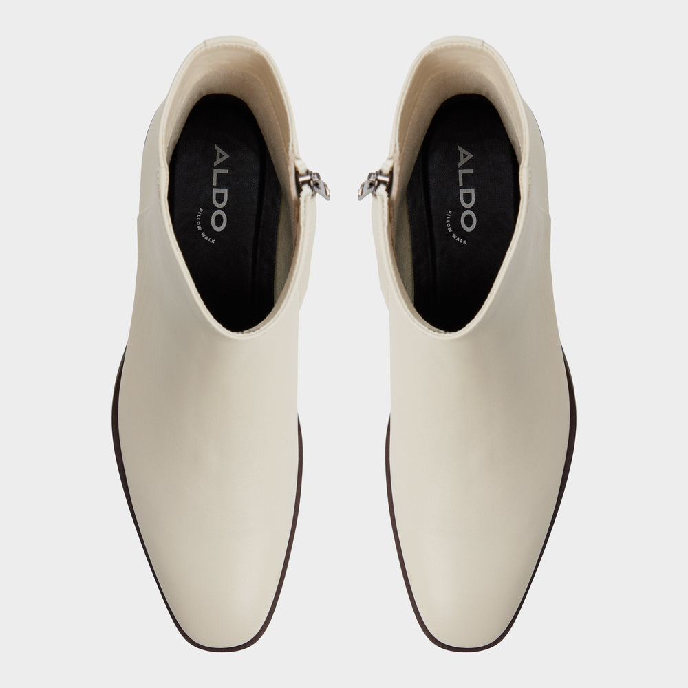 Aldo Amur in White Bone - Ankle boot White/bone