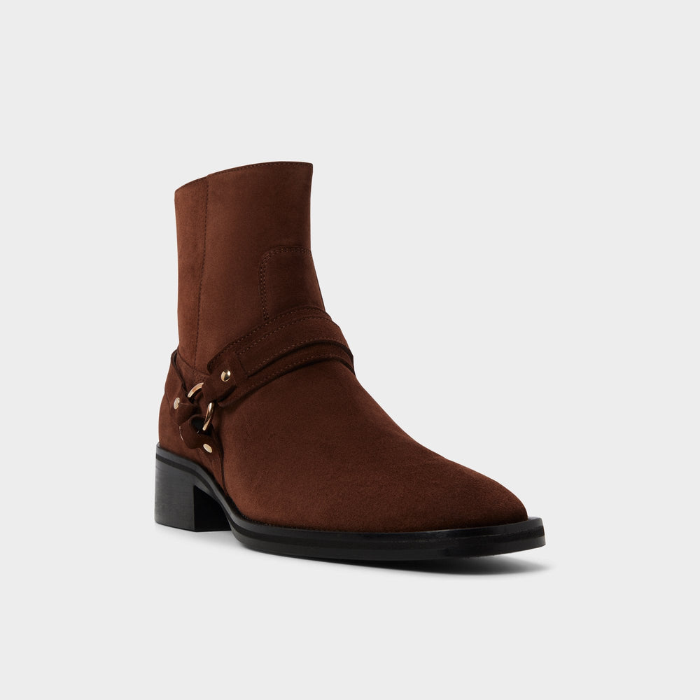 Aldo Marcos in Dark Brown - Ankle boot, Block heel Dark Brown
