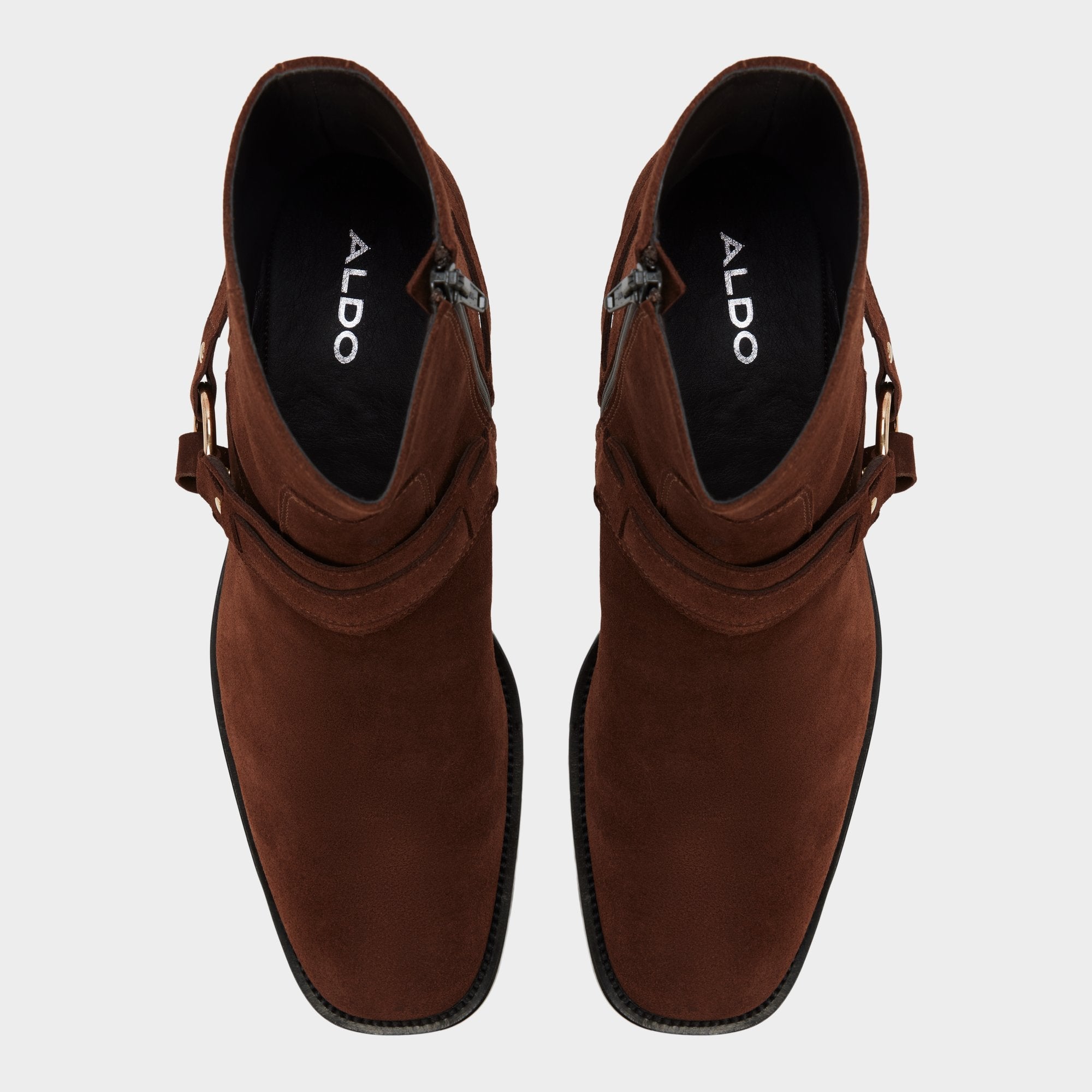 Aldo Marcos in Dark Brown - Ankle boot, Block heel Dark Brown