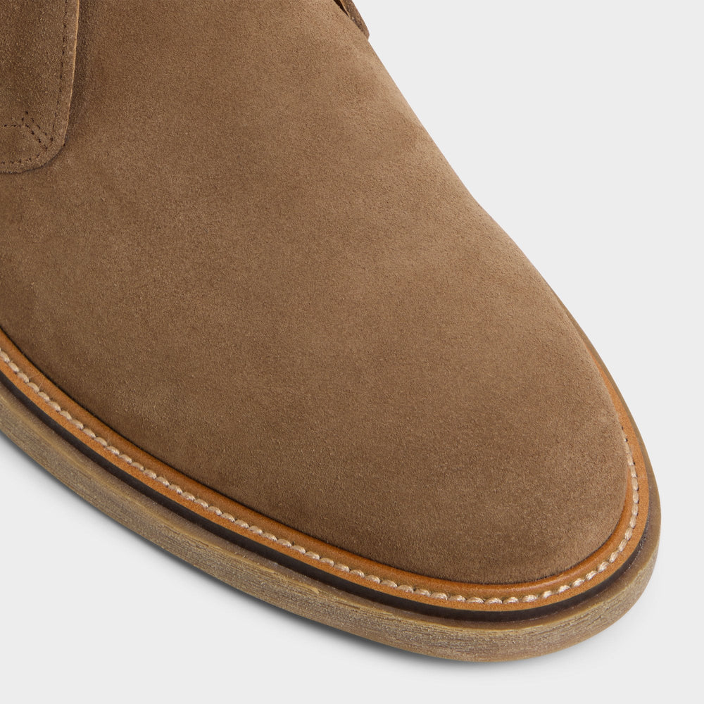 Aldo Jefrey Dark Brown Leather Suede Men's Chukka boots - Chukka boot Dark Brown