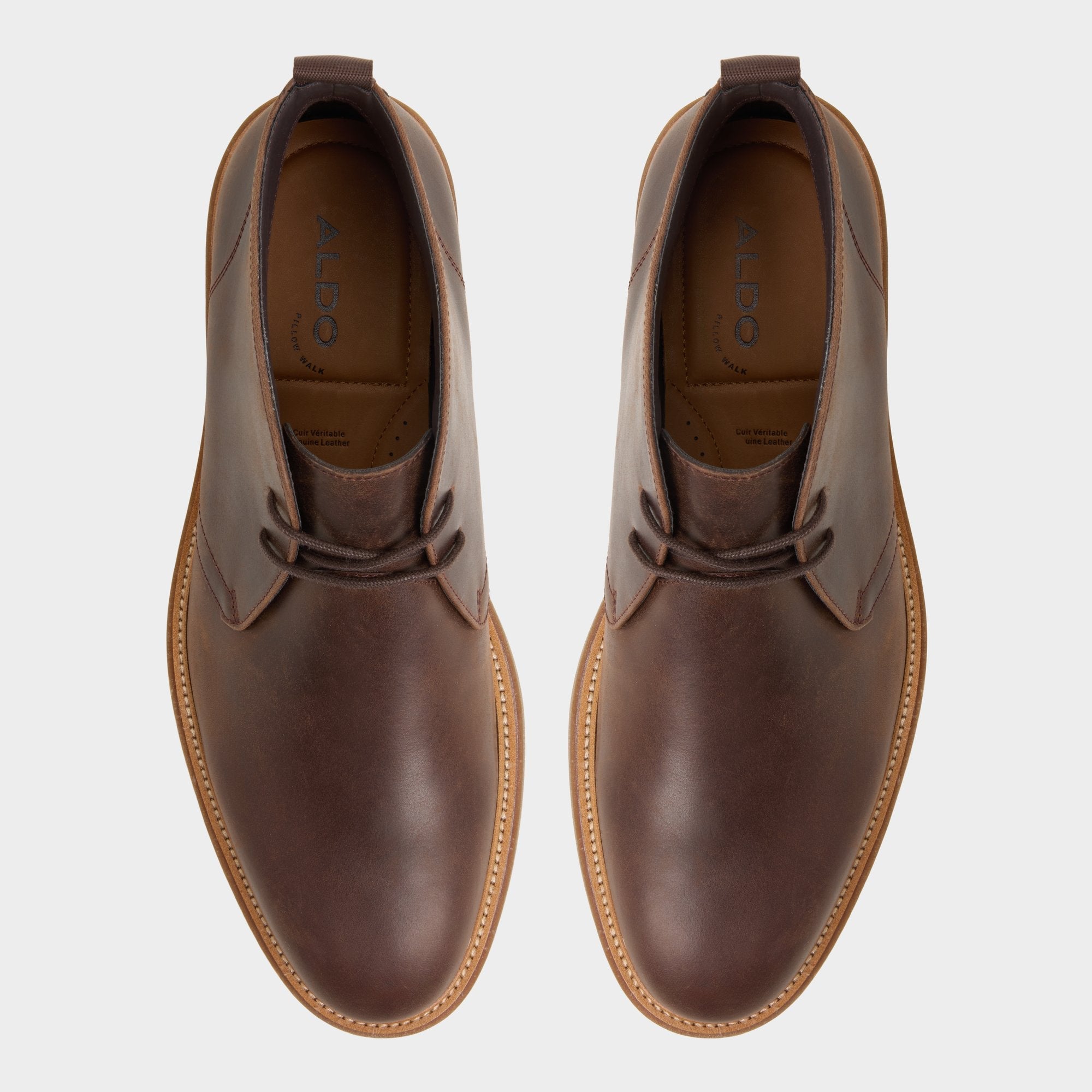 Aldo Jefrey Brown Overflow Men's Chukka boots - Chukka boot Brown Overflow