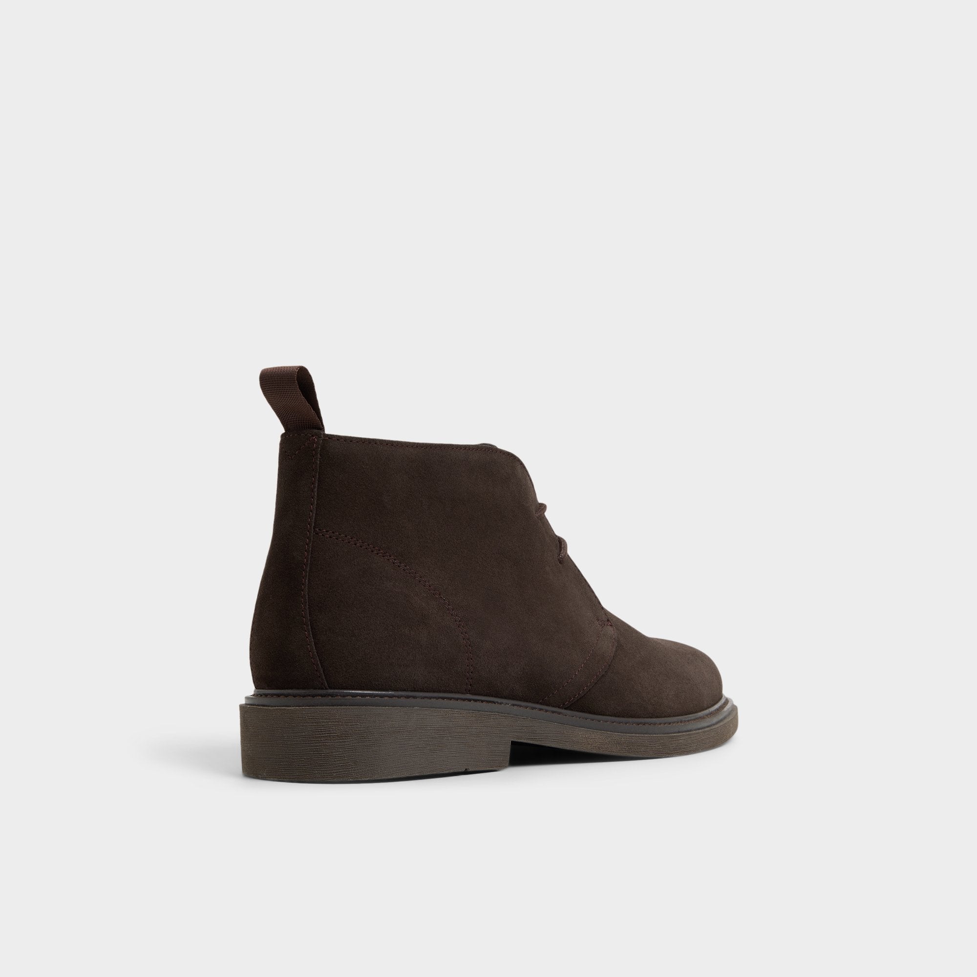 Aldo Jefrey Dark Brown Leather Suede Men's Chukka boots - Chukka boot Dark Brown