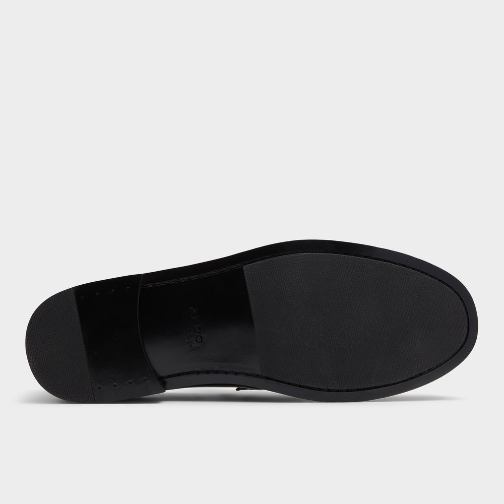 Aldo Kieran Black/White Men's Dress Shoes - Loafer Black/white