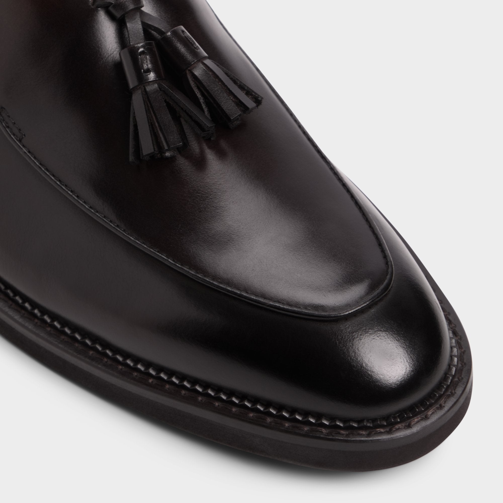 Aldo Portos Dark Brown Men's Dress Shoes - Loafer Dark brown
