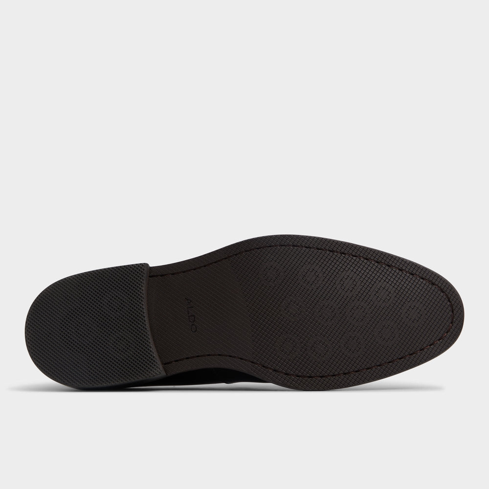 Aldo Portos Dark Brown Men's Dress Shoes - Loafer Dark brown