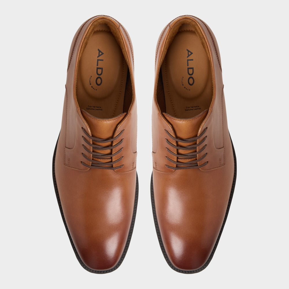 Aldo Teodoro in Cognac - Derby shoe Cognac