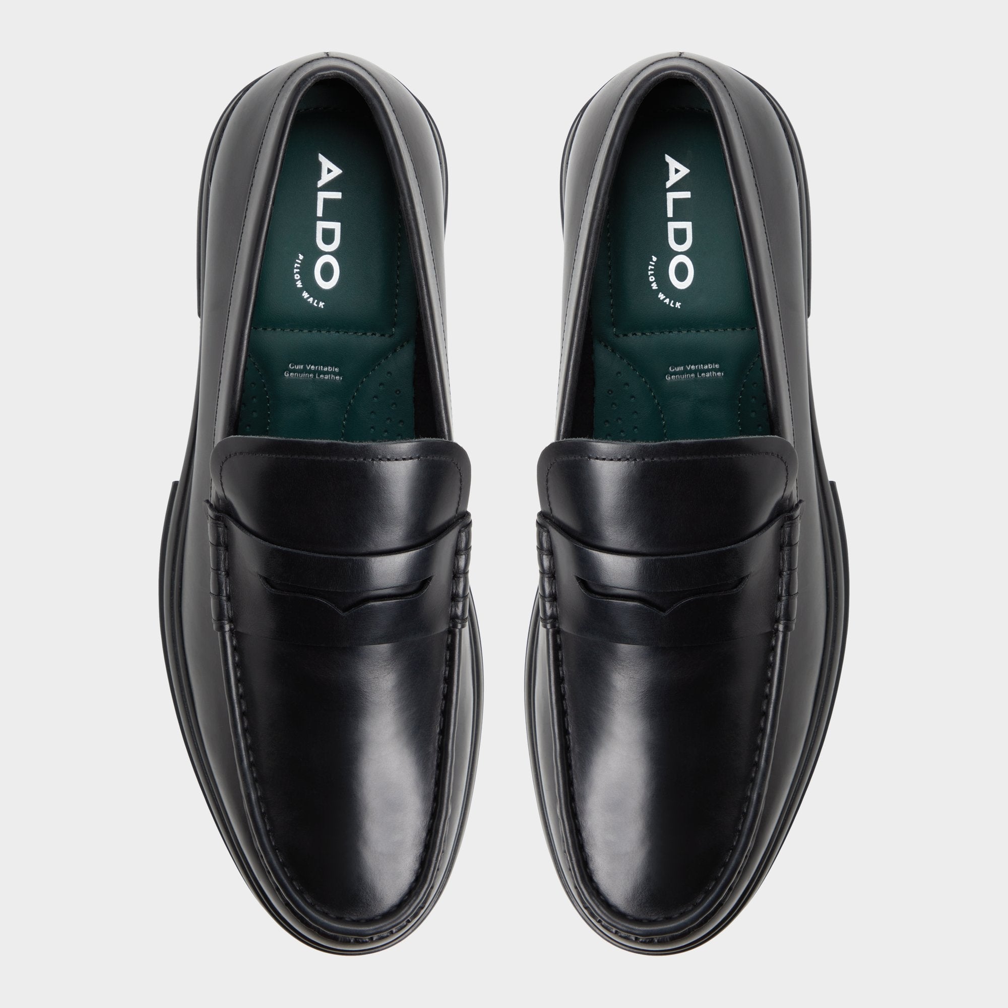 Aldo Tucker Black Men's Loafers & Slip-Ons - Loafer Black