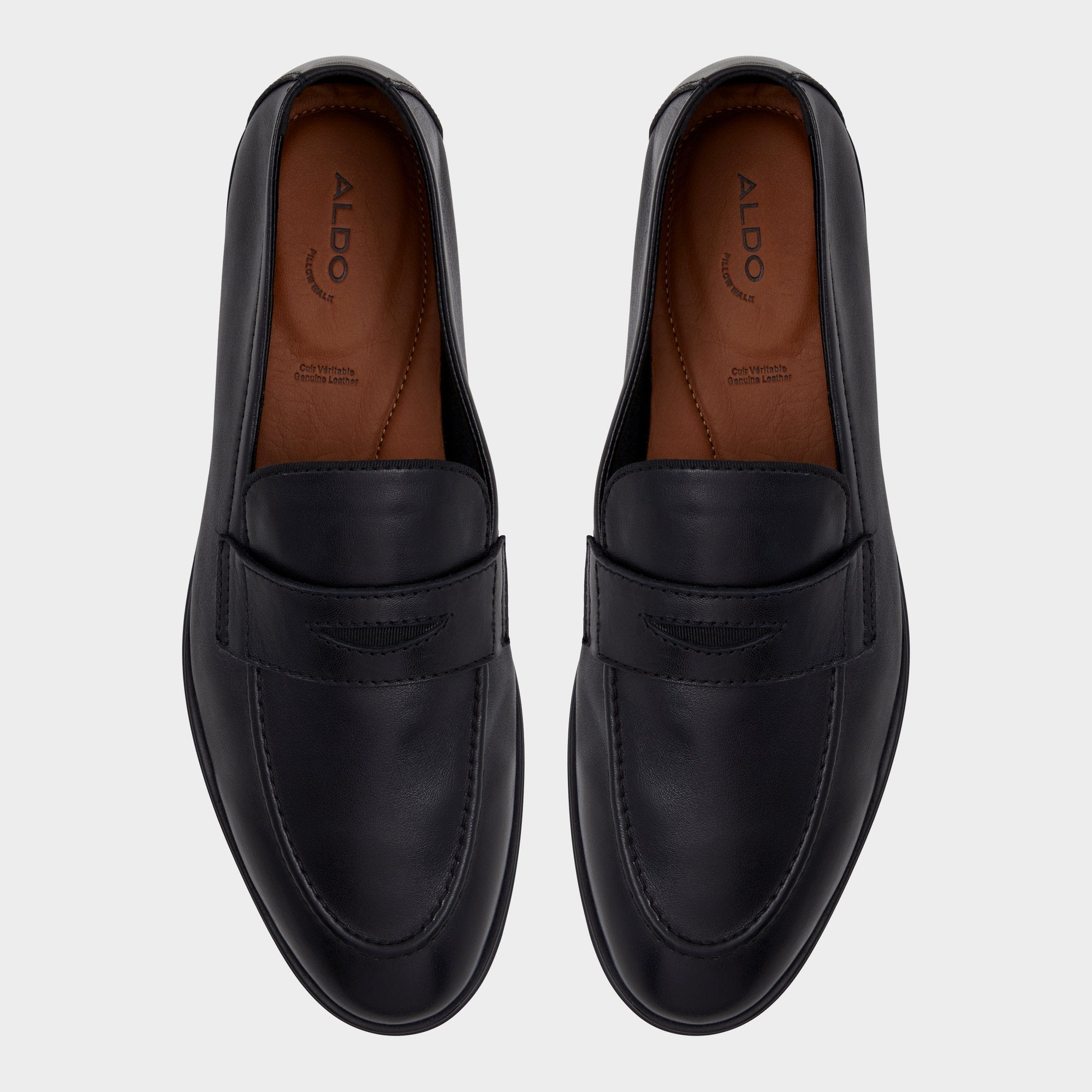 Aldo Journey Black Men's Loafers & Slip-Ons - Loafer Black