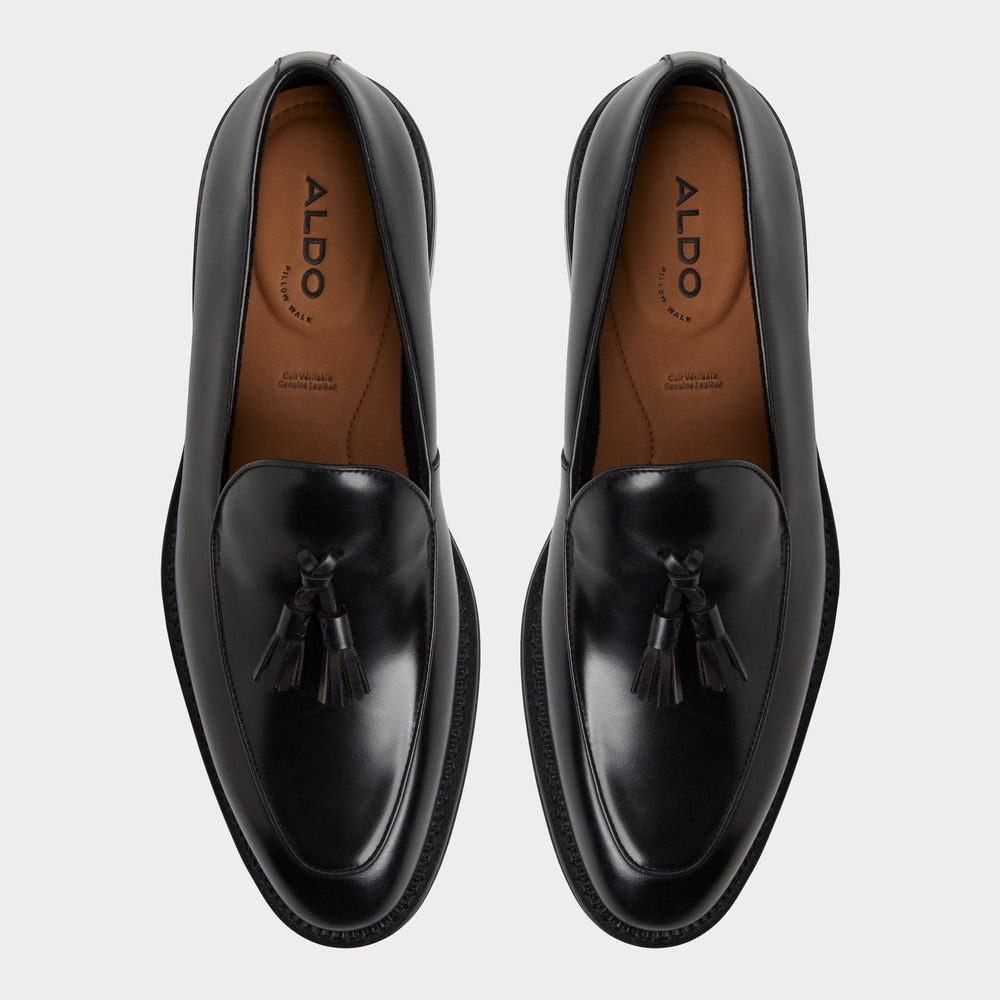 Aldo Portos Black Men's Dress Shoes - Loafer Black