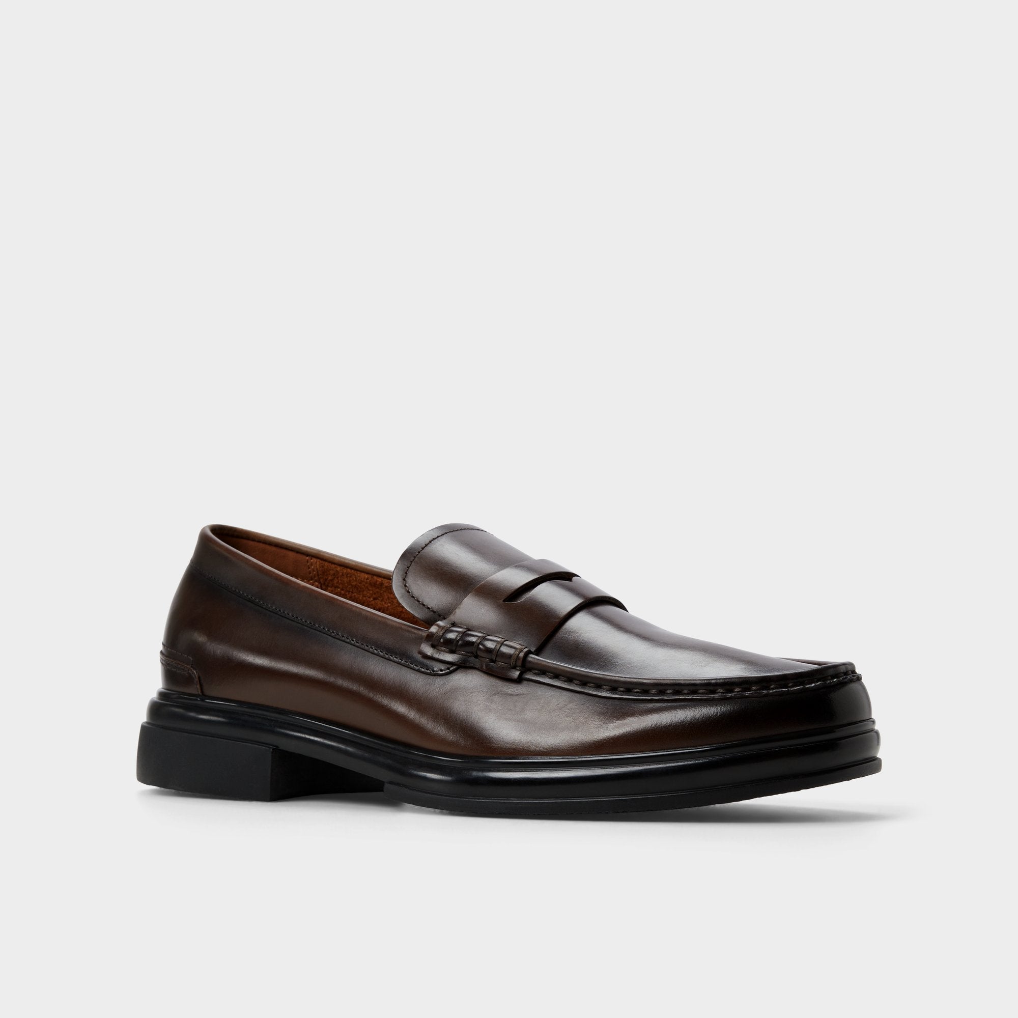 Aldo Tucker Other Brown Leather Smooth Men's Loafers & Slip-Ons - Loafer Other brown