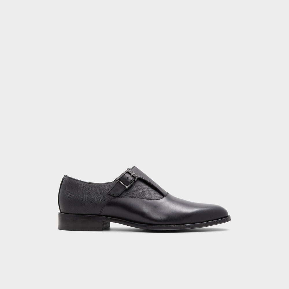 Aldo Dashing Other Black Men's Loafers & Slip-Ons - Monkstrap loafer Other black