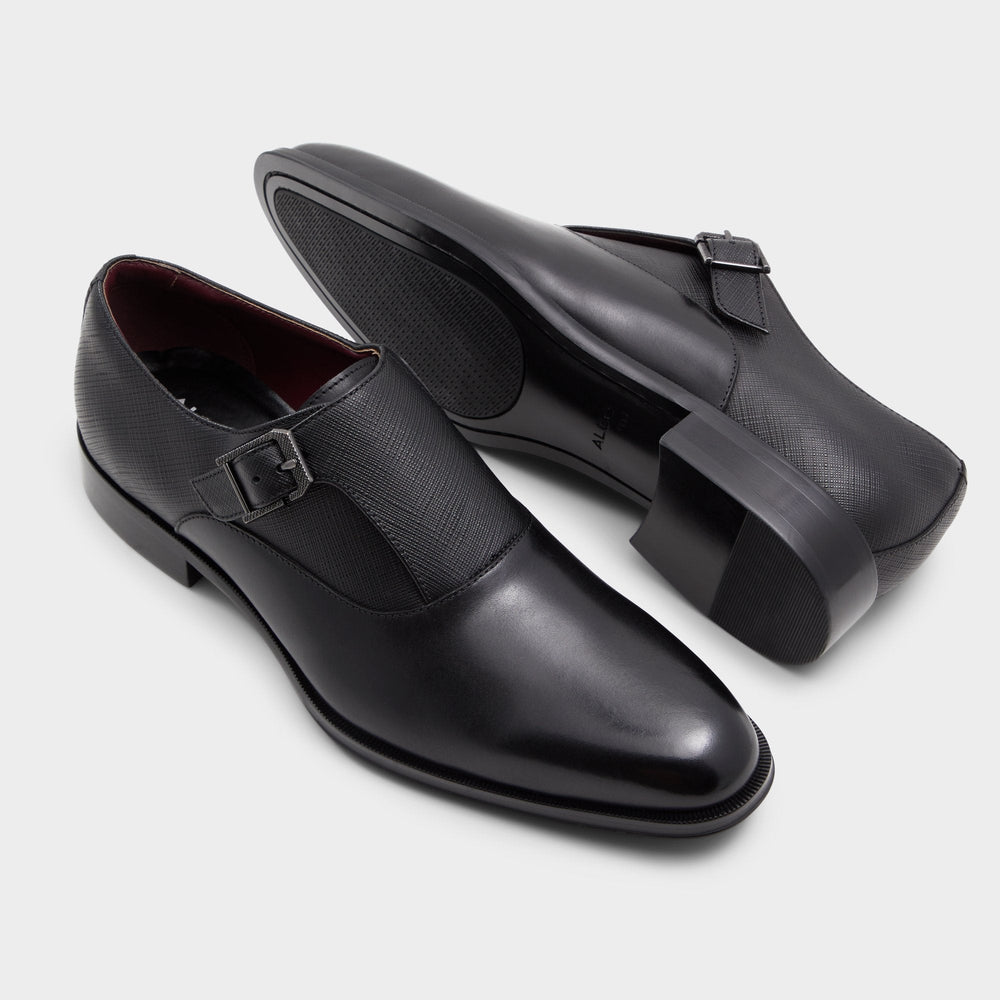 Aldo Dashing Other Black Men's Loafers & Slip-Ons - Monkstrap loafer Other black