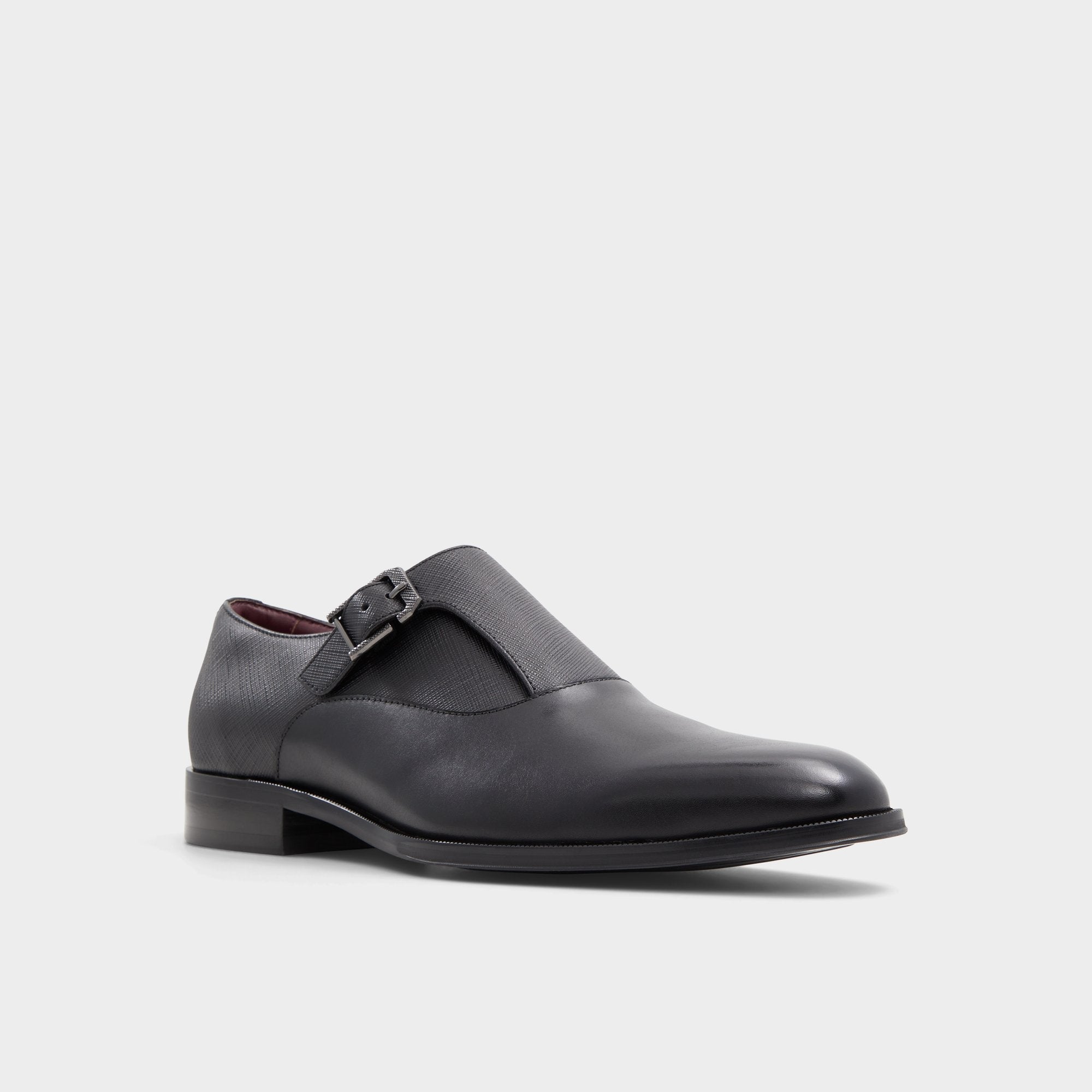 Aldo Dashing Other Black Men's Loafers & Slip-Ons - Monkstrap loafer Other black