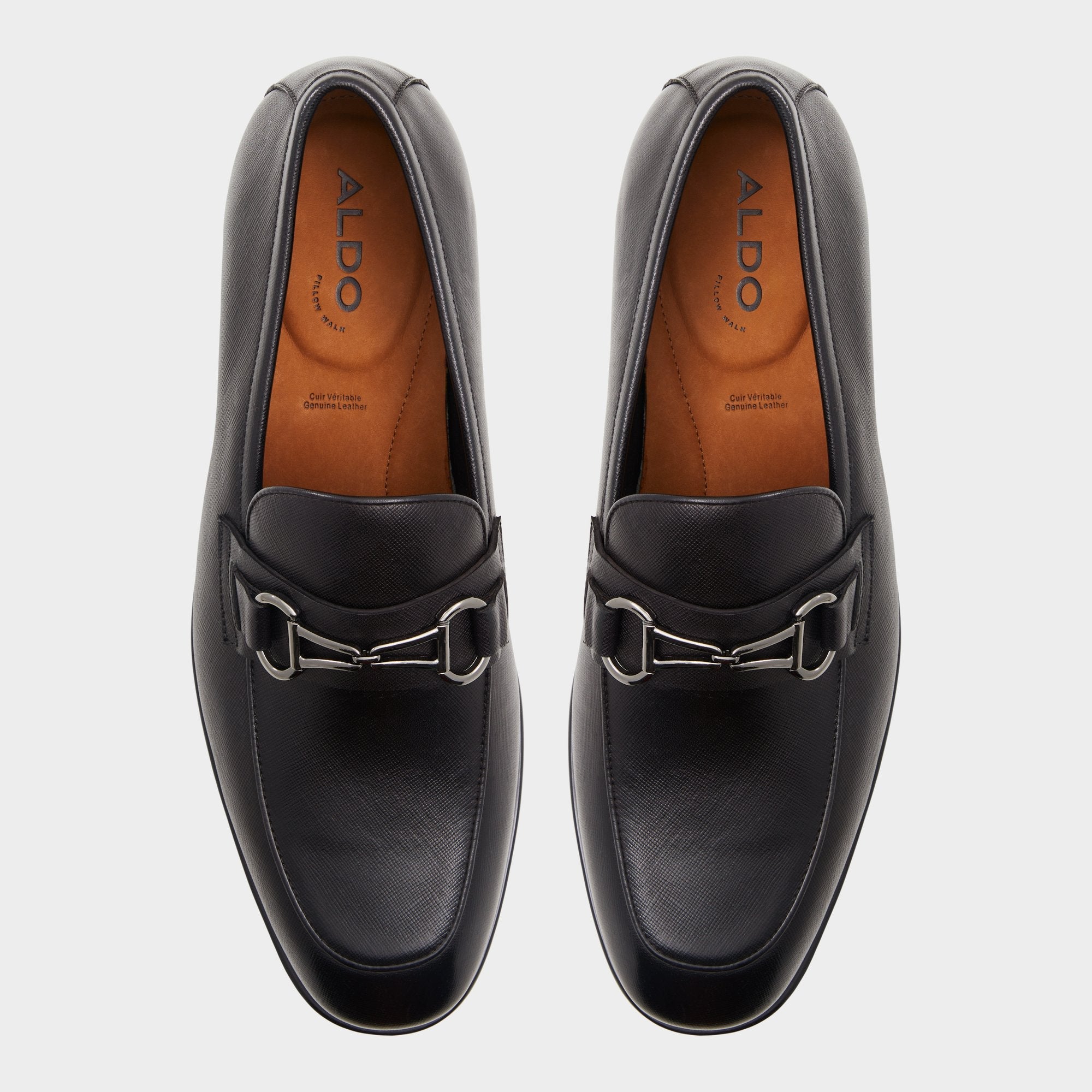 Aldo Walters Black Men's Dress Shoes - Loafer Black