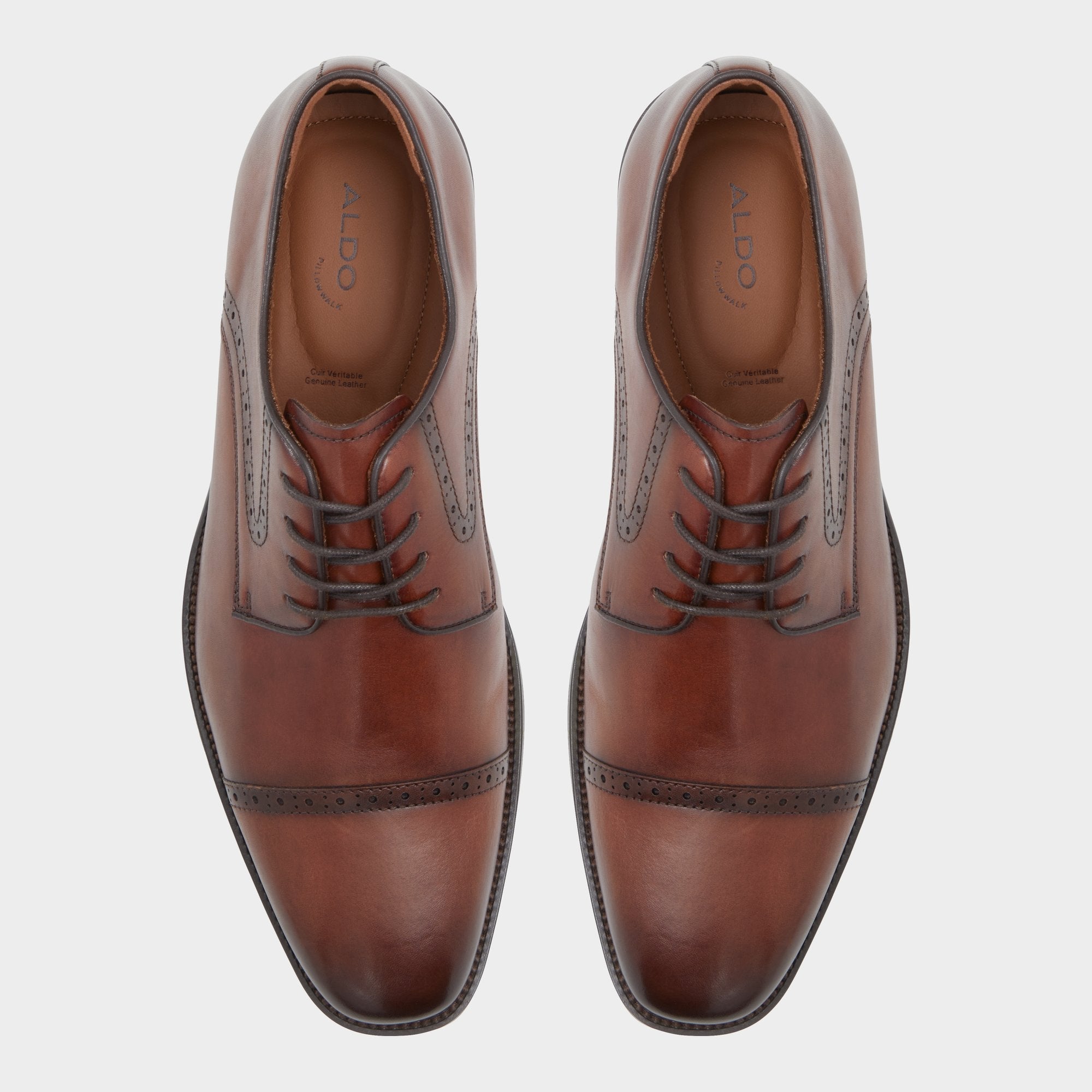 Aldo Bronko Cognac Men's Oxfords & Lace-ups - Derby shoe Cognac