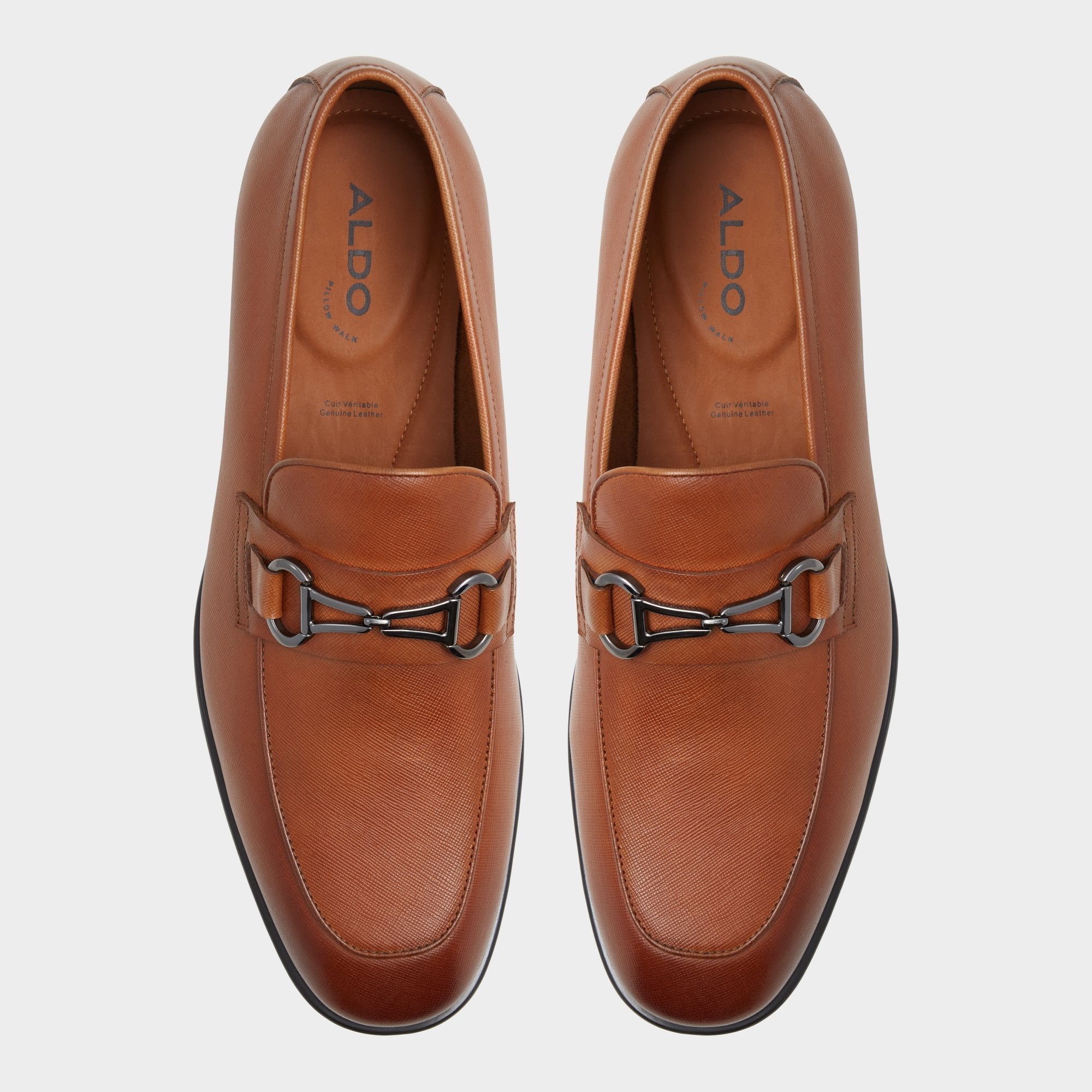 Aldo Walters Cognac Men's Dress Shoes - Loafer Cognac