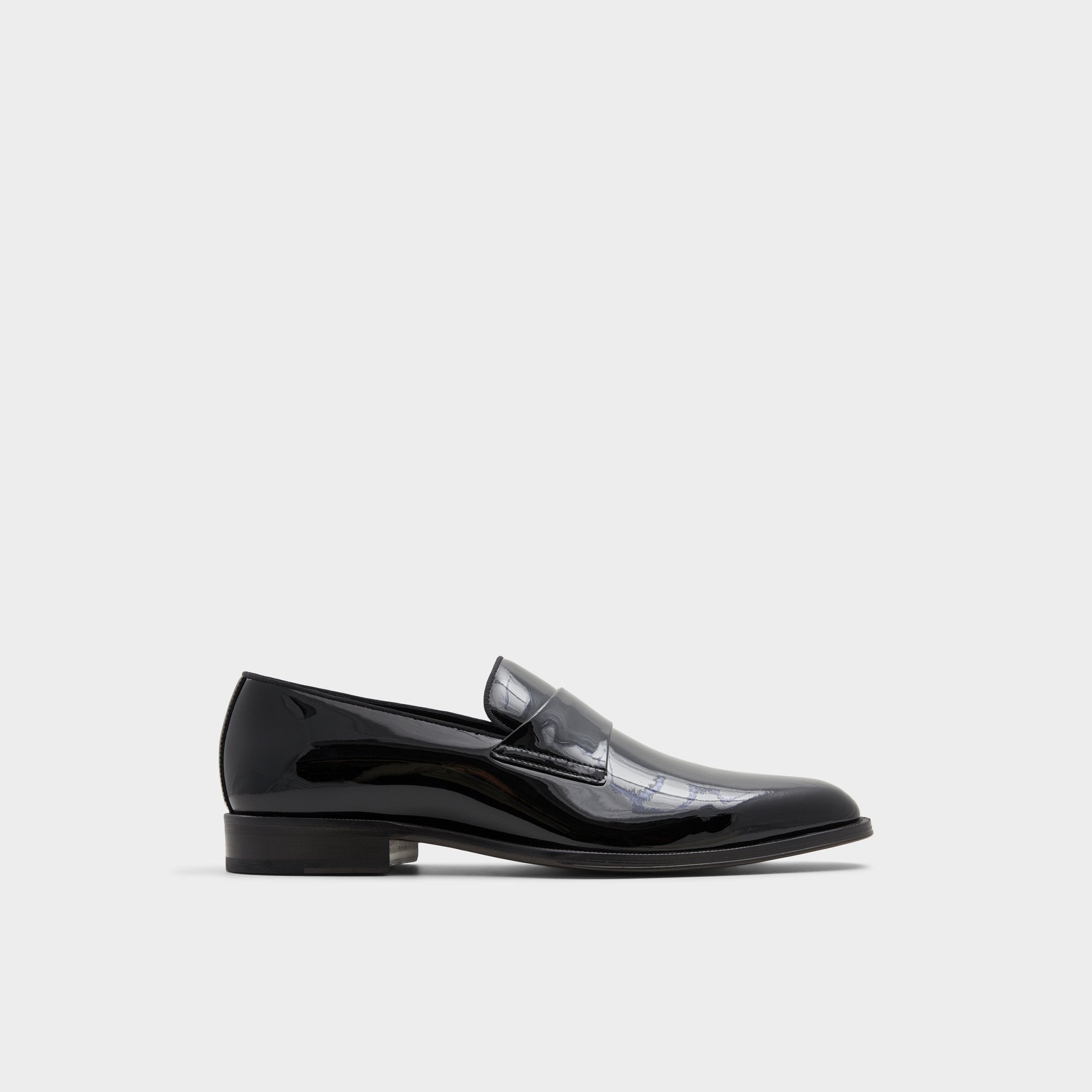 Aldo Osgoode Black Men's Dress Shoes - Loafer Black