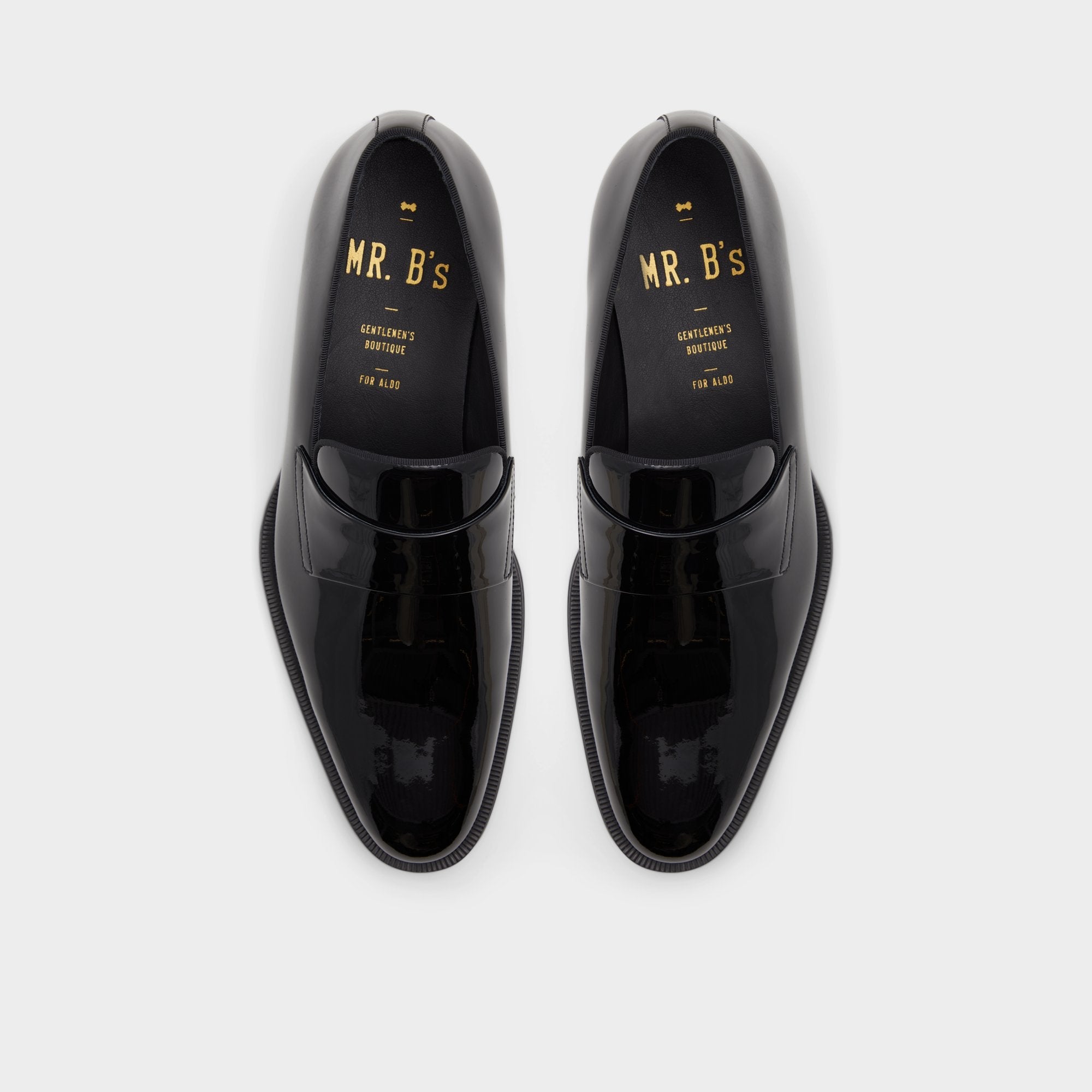 Aldo Osgoode Black Men's Dress Shoes - Loafer Black