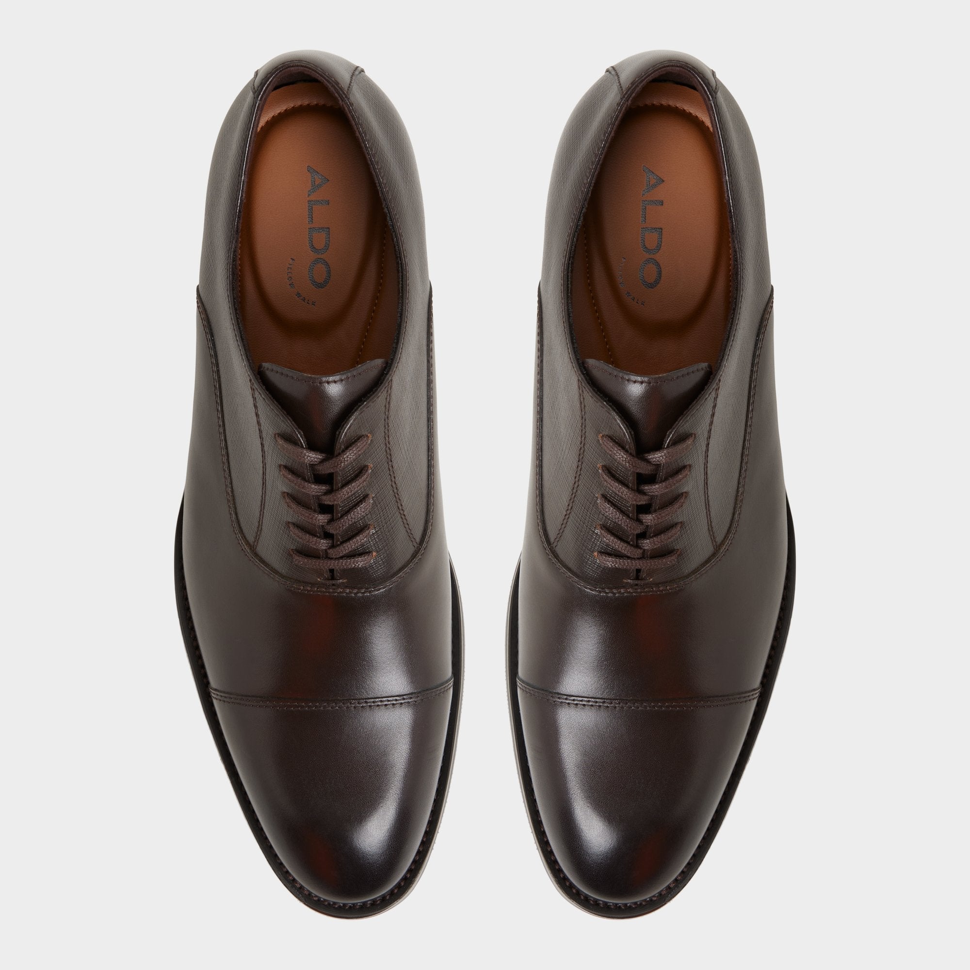 Aldo Reece in Dark Brown - Oxford shoe Dark brown