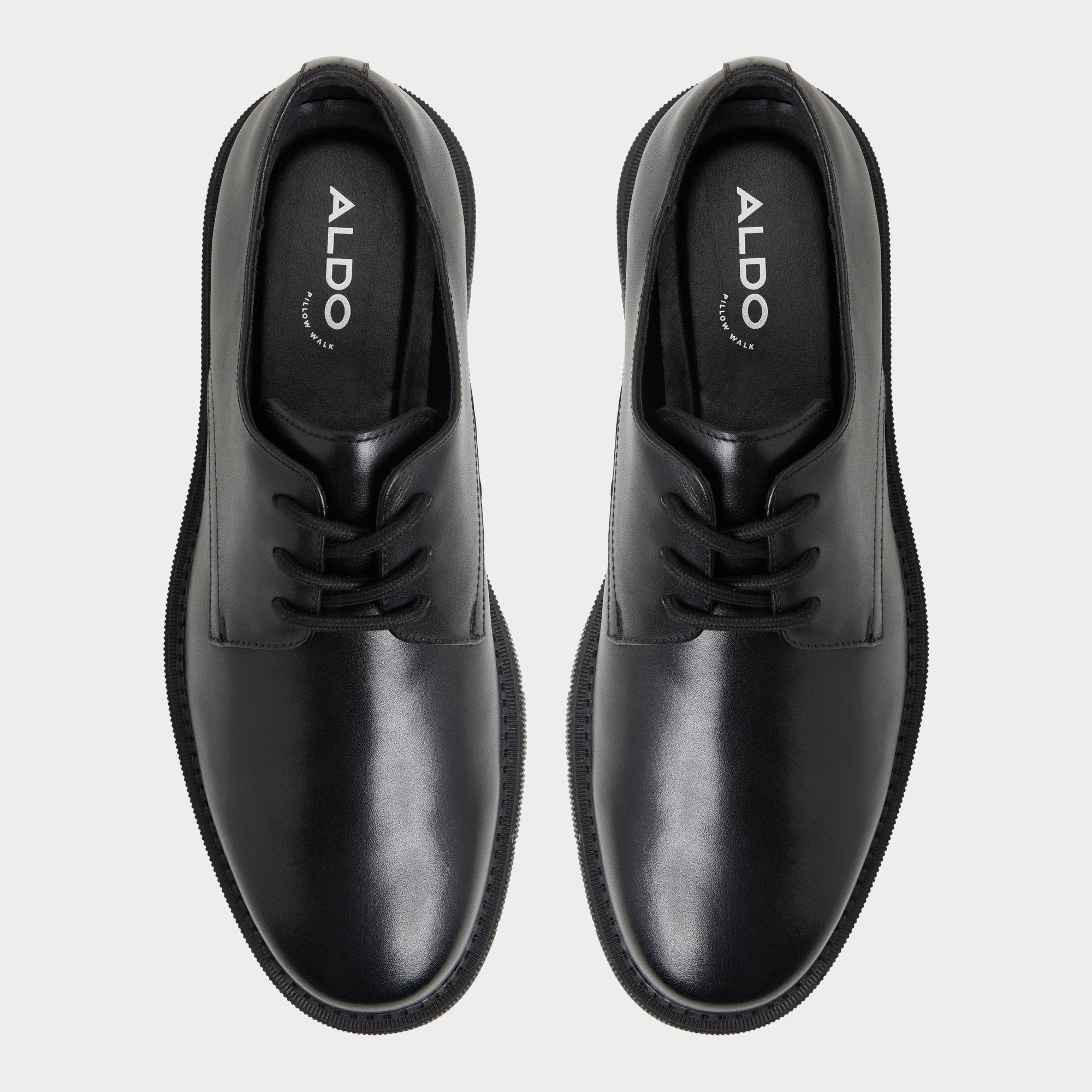 Aldo Simian in Black 14184483 - Derby shoe, Lug sole Black