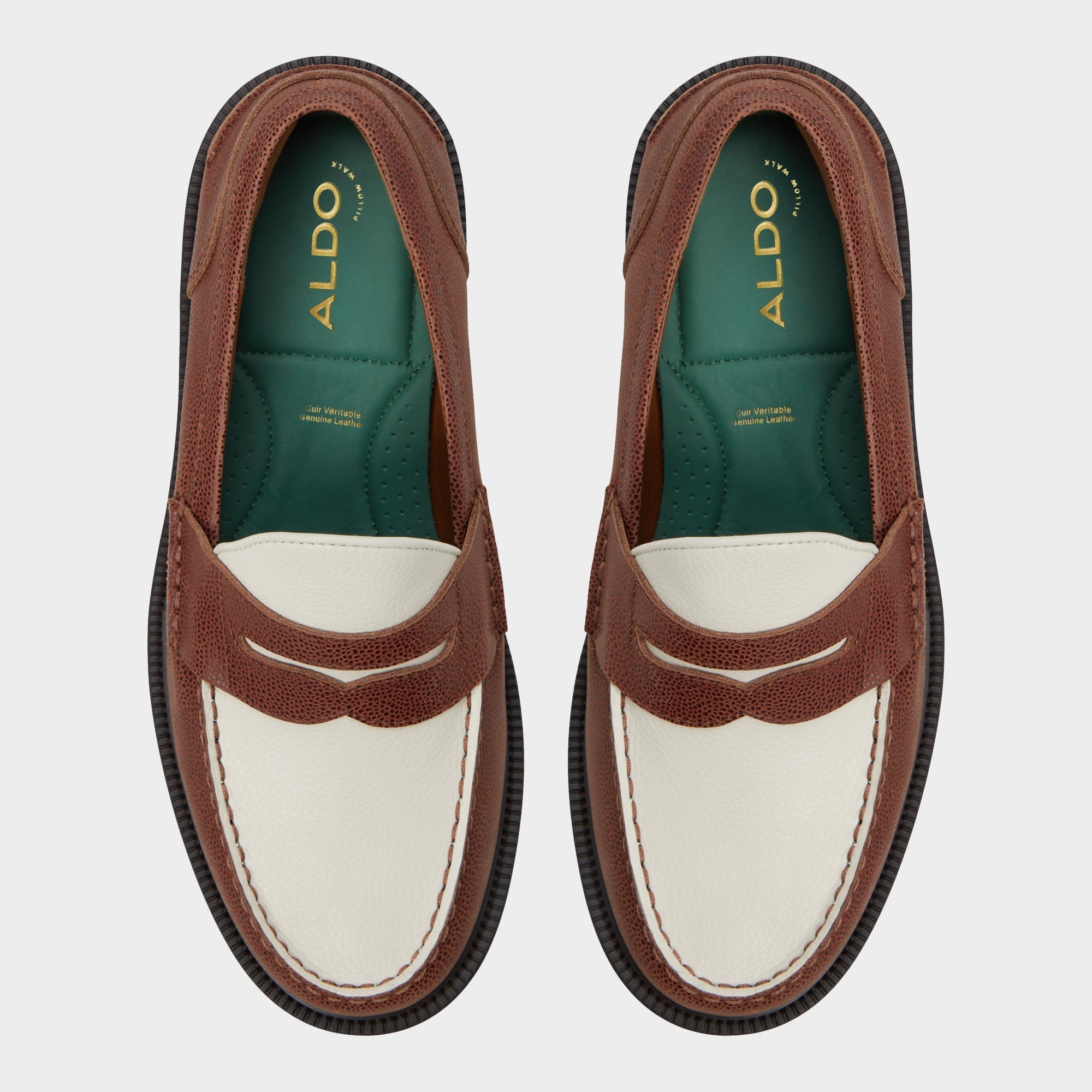 Aldo Buckley in Brown Overflow - Loafer Brown overflow