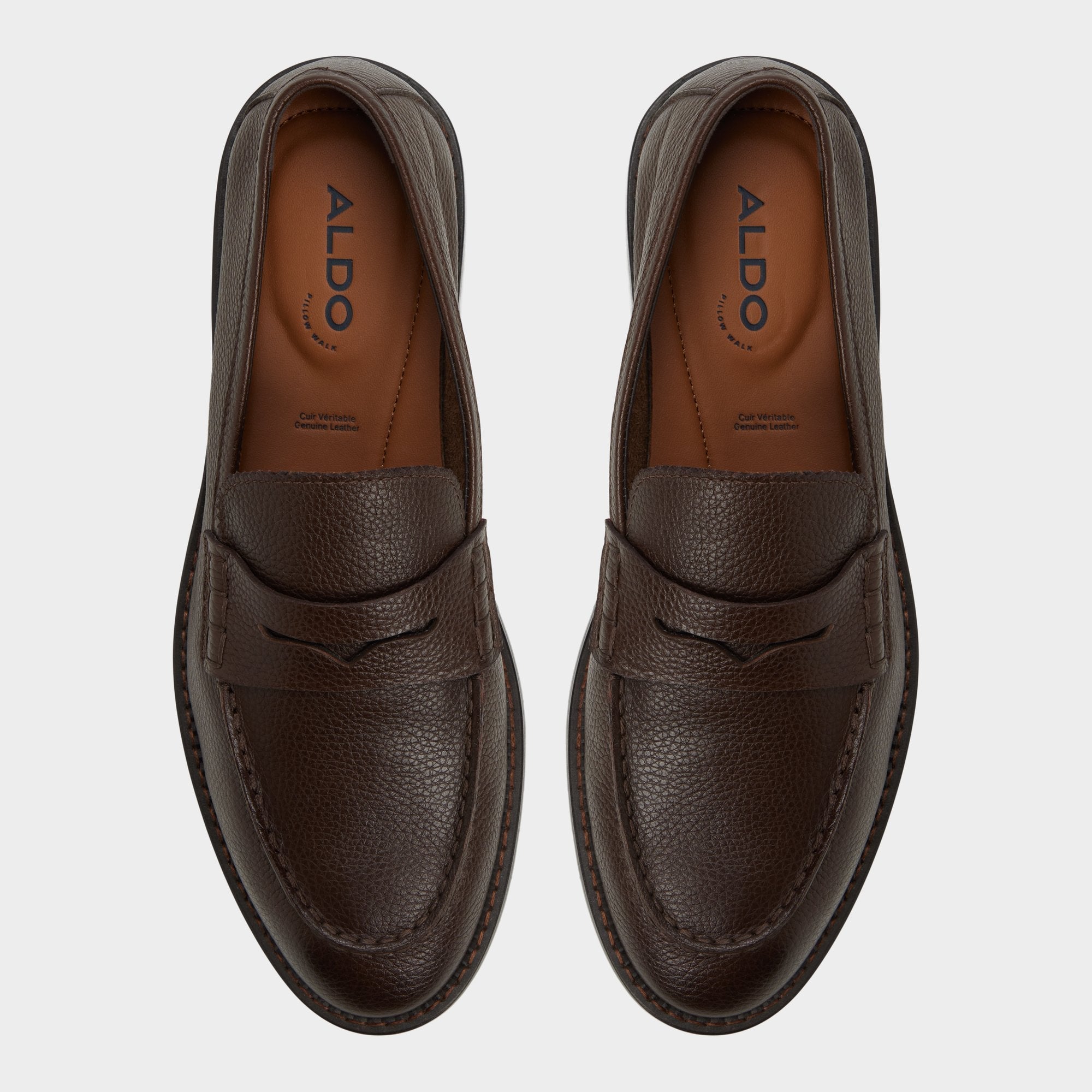 Aldo Melvillee in Dark Brown - Loafer Dark brown