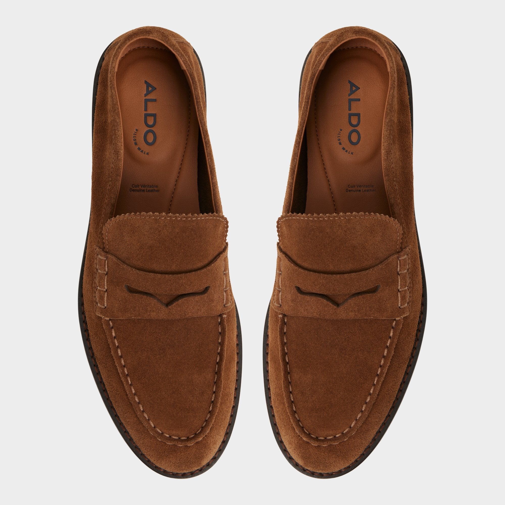 Aldo Melvillee in Cognac - Loafer Cognac
