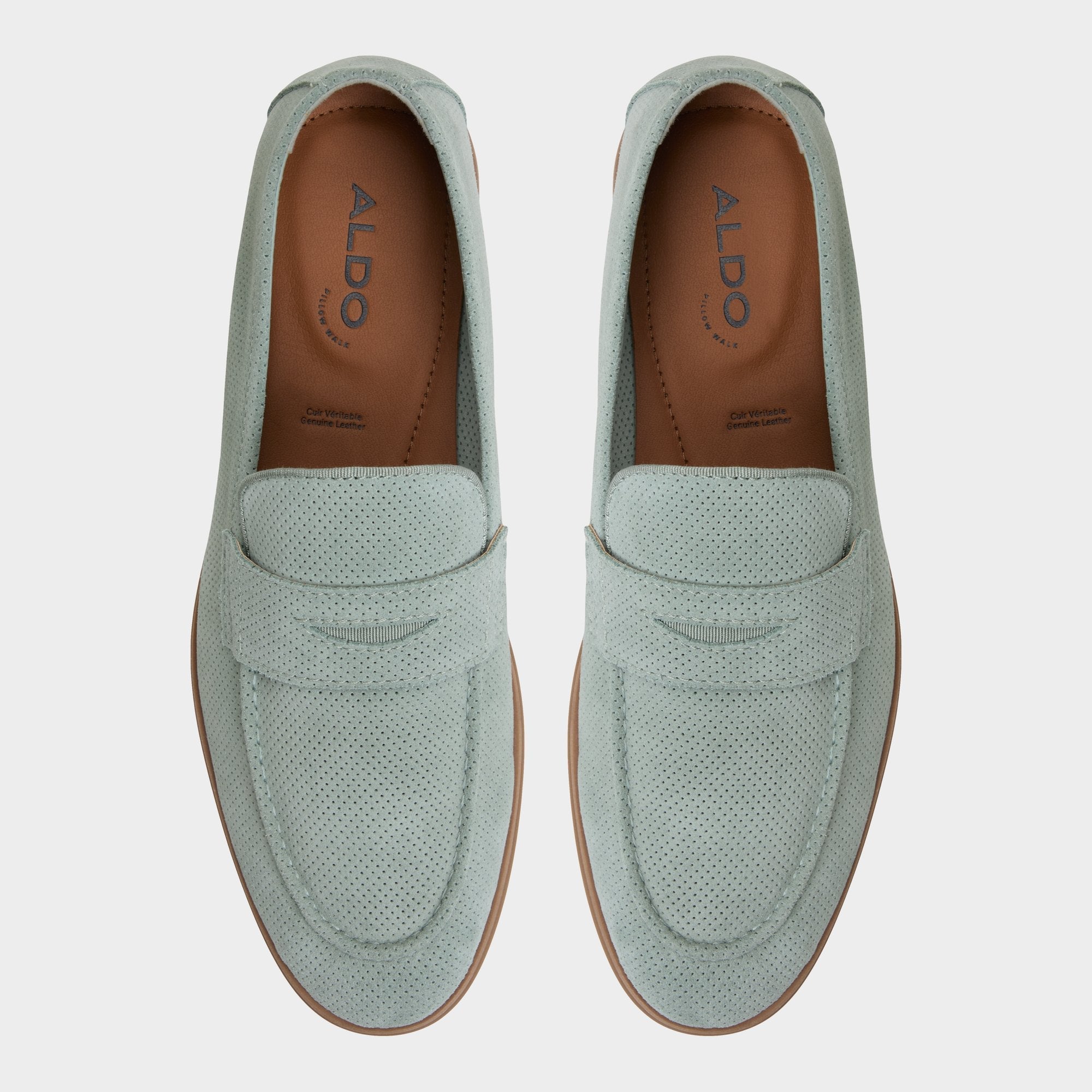 Aldo Journey Sage Men's Dress Shoes - Loafer Sage