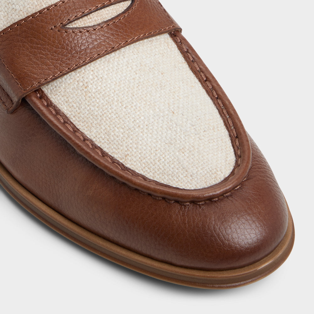 Aldo Fano Cognac Men's Loafers & Slip-Ons - Loafer Cognac