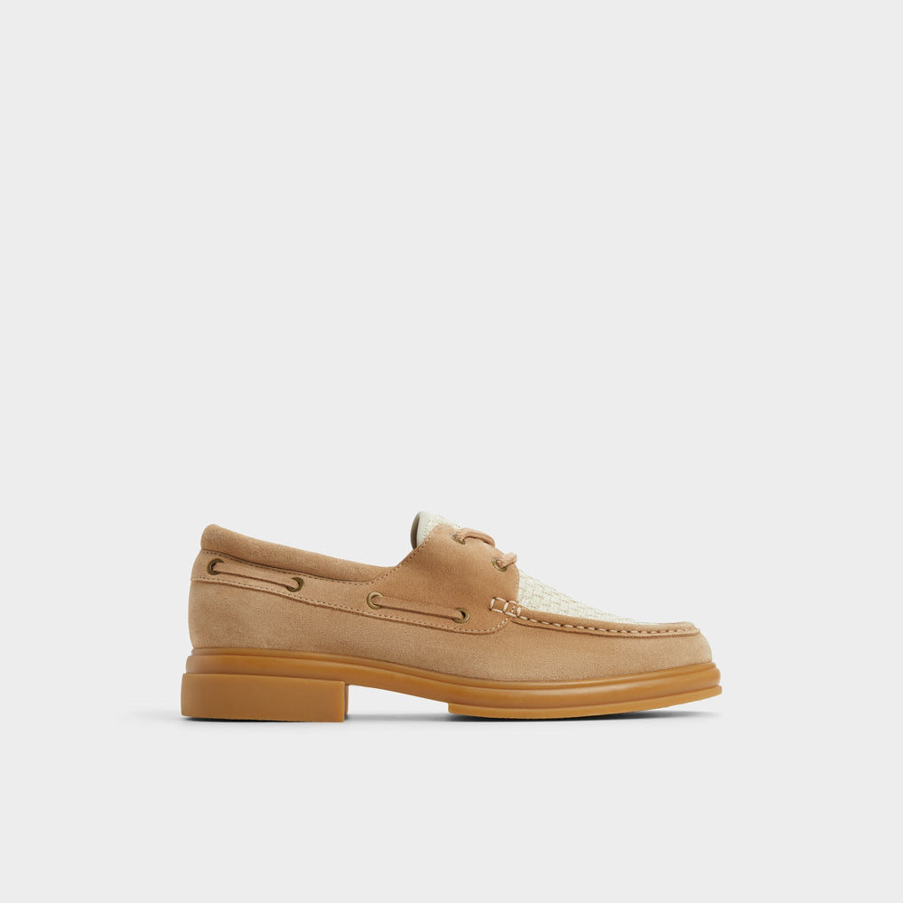 Aldo Seaexplorer Beige Men's Dress Shoes - Boat shoe Beige