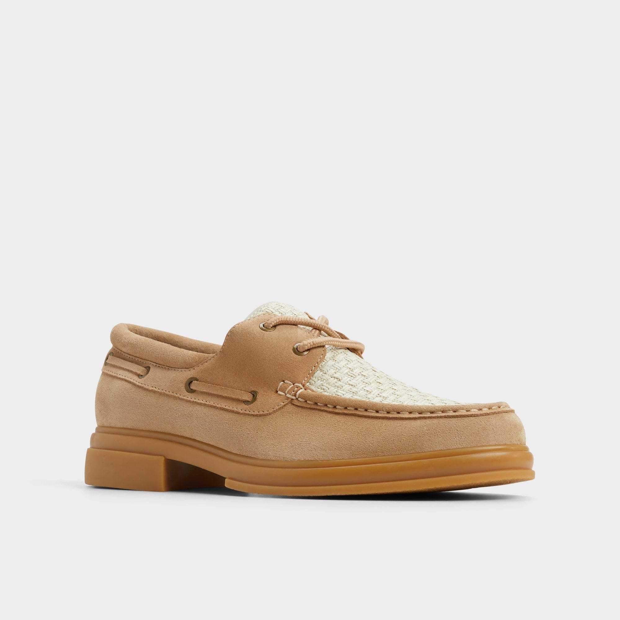 Aldo Seaexplorer Beige Men's Dress Shoes - Boat shoe Beige