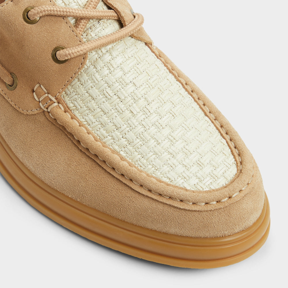 Aldo Seaexplorer Beige Men's Dress Shoes - Boat shoe Beige