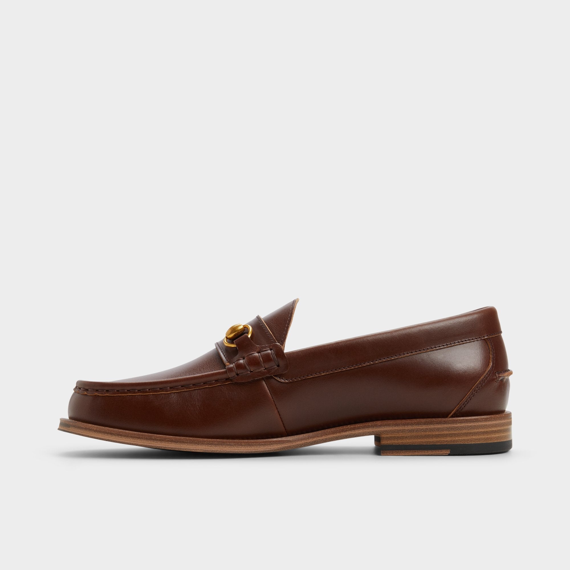 Aldo Wildwoodd Medium Brown Men's Dress Shoes - Loafer Medium Brown