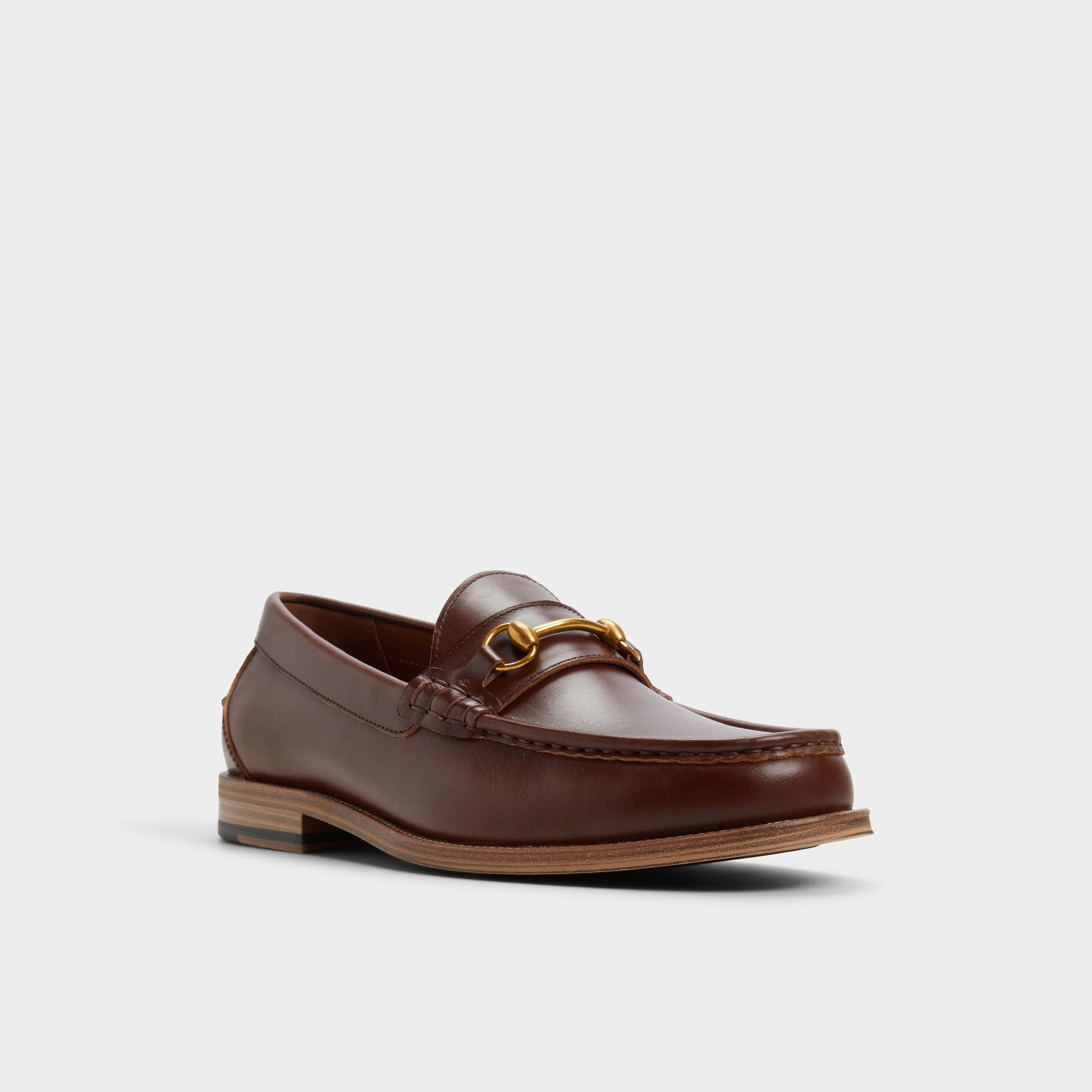 Aldo Wildwoodd Medium Brown Men's Dress Shoes - Loafer Medium Brown