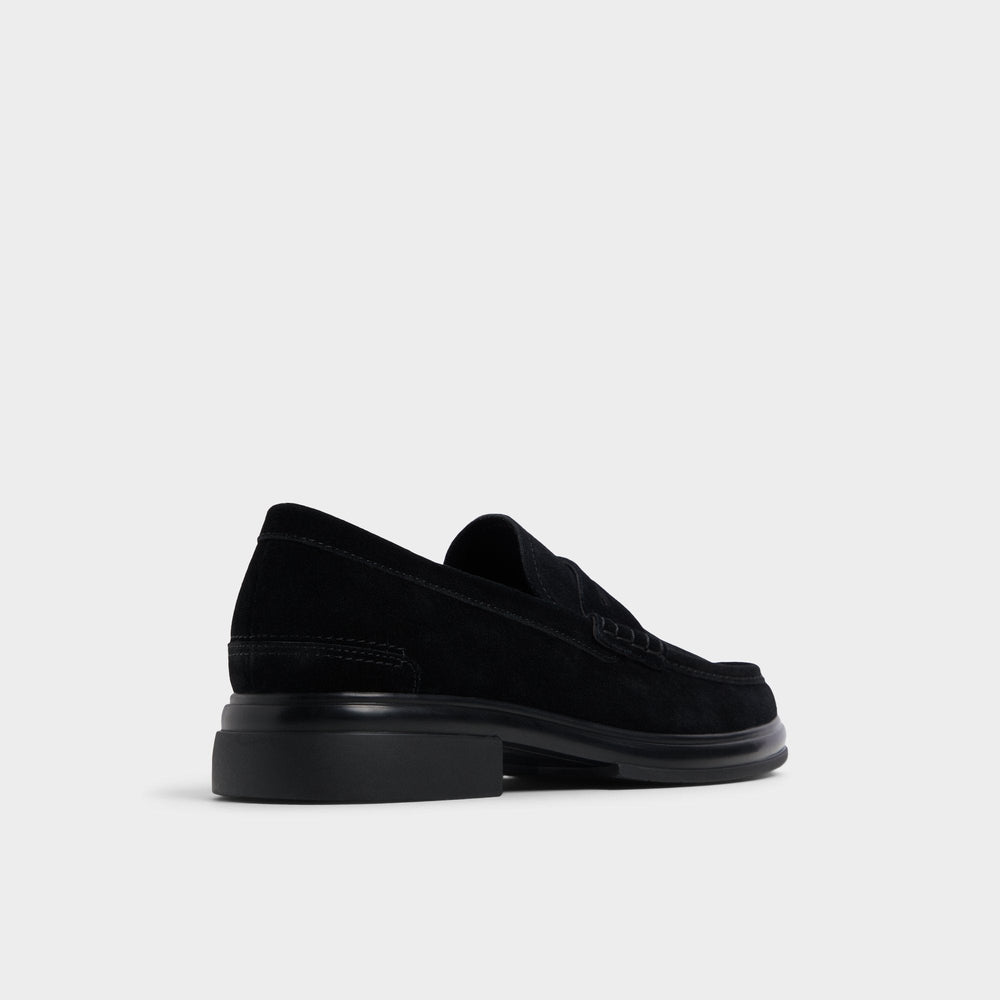 Aldo Tucker Black/Black Men's Dress Shoes - Loafer Black/Black