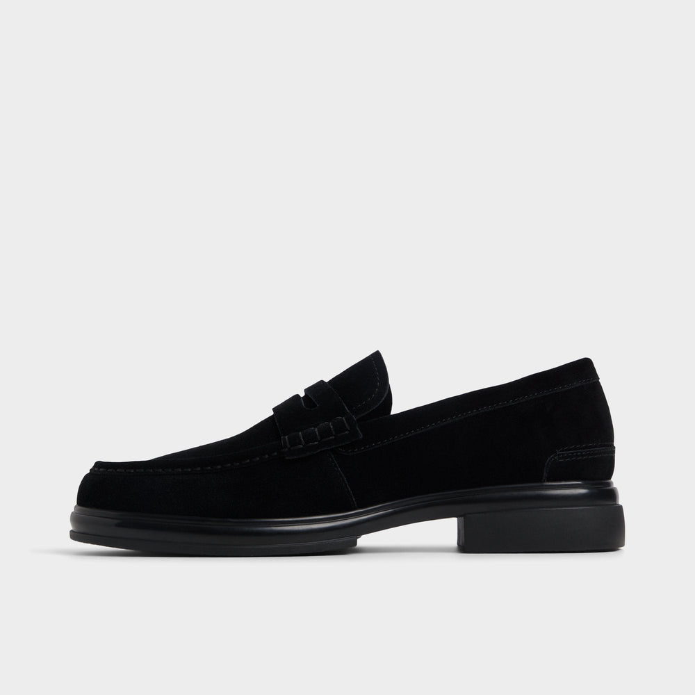 Aldo Tucker Black/Black Men's Dress Shoes - Loafer Black/Black