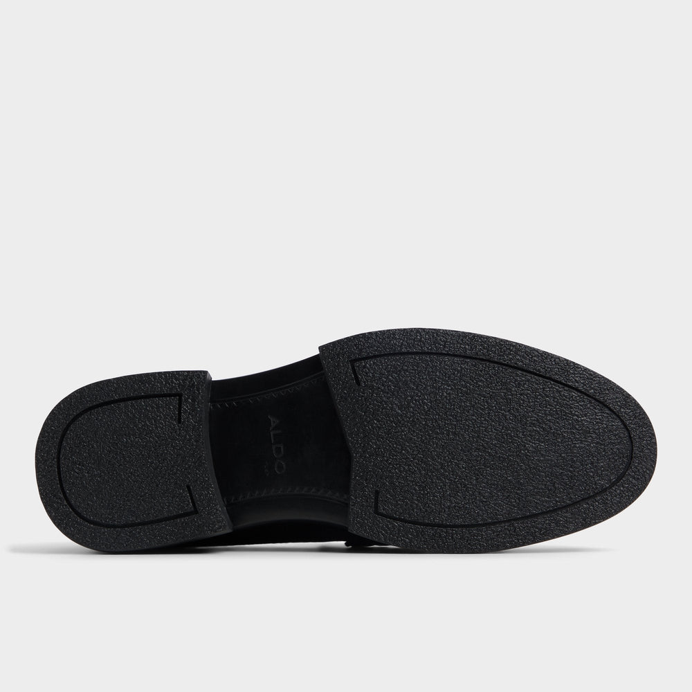 Aldo Tucker Black/Black Men's Dress Shoes - Loafer Black/Black