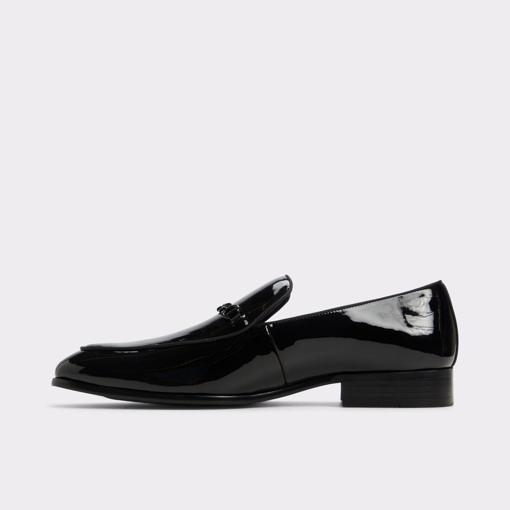 Aldo Umo Black Men's Dress Shoes - Loafer Black