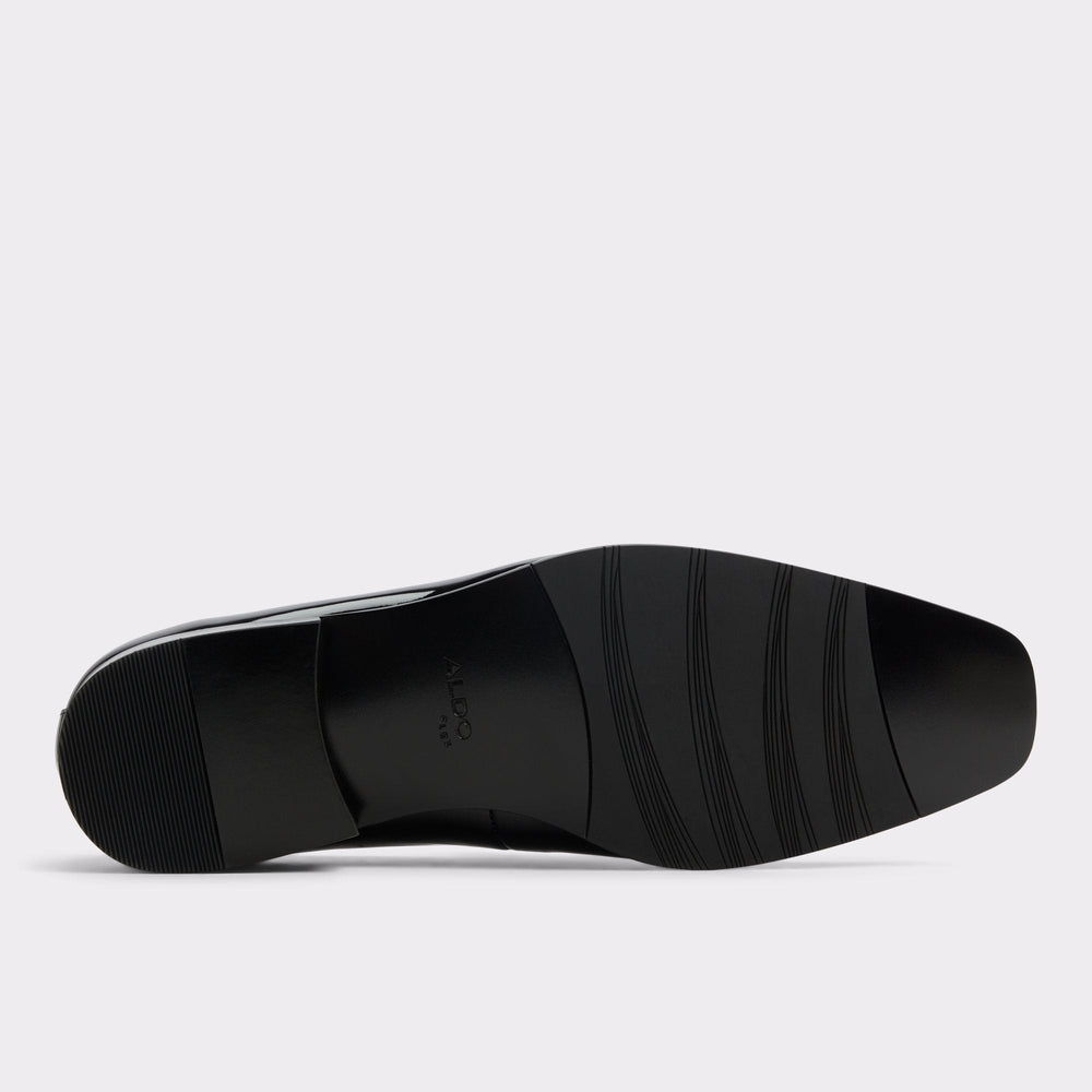 Aldo Umo Black Men's Dress Shoes - Loafer Black