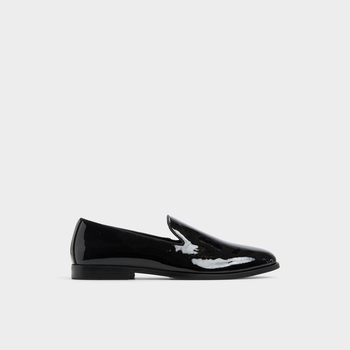 Aldo Casino Black Men's Dress Shoes - Loafer Black
